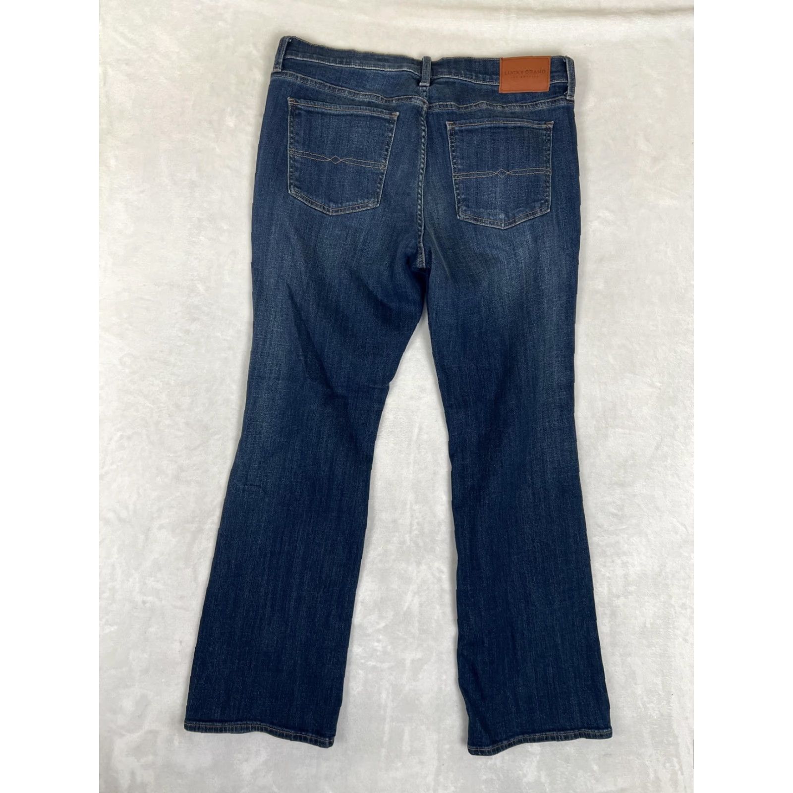 Lucky Brand Lucky Brand Sweet Boot Jeans Womens 14/32 Blue Medium Wash Bootcut Denim Size 36" / US 14 / IT 50 - 6 Thumbnail