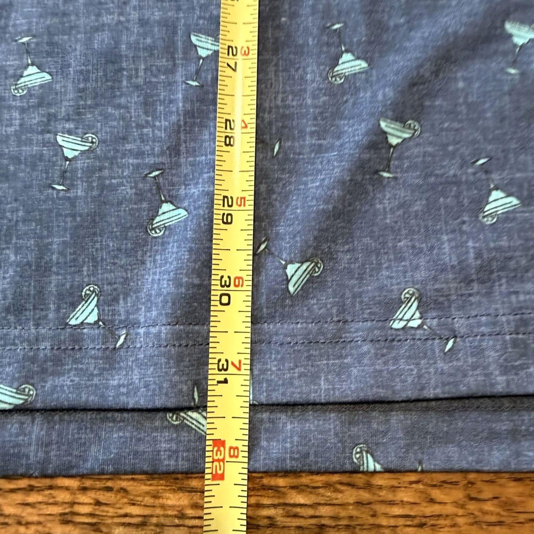 johnnie-O johnnie-O Polo Shirt Men’s Large Blue Geometric Logo AOP Martini Glass Top Shelf Mission Hills Golf New Size US L / EU 52-54 / 3 - 8 Thumbnail