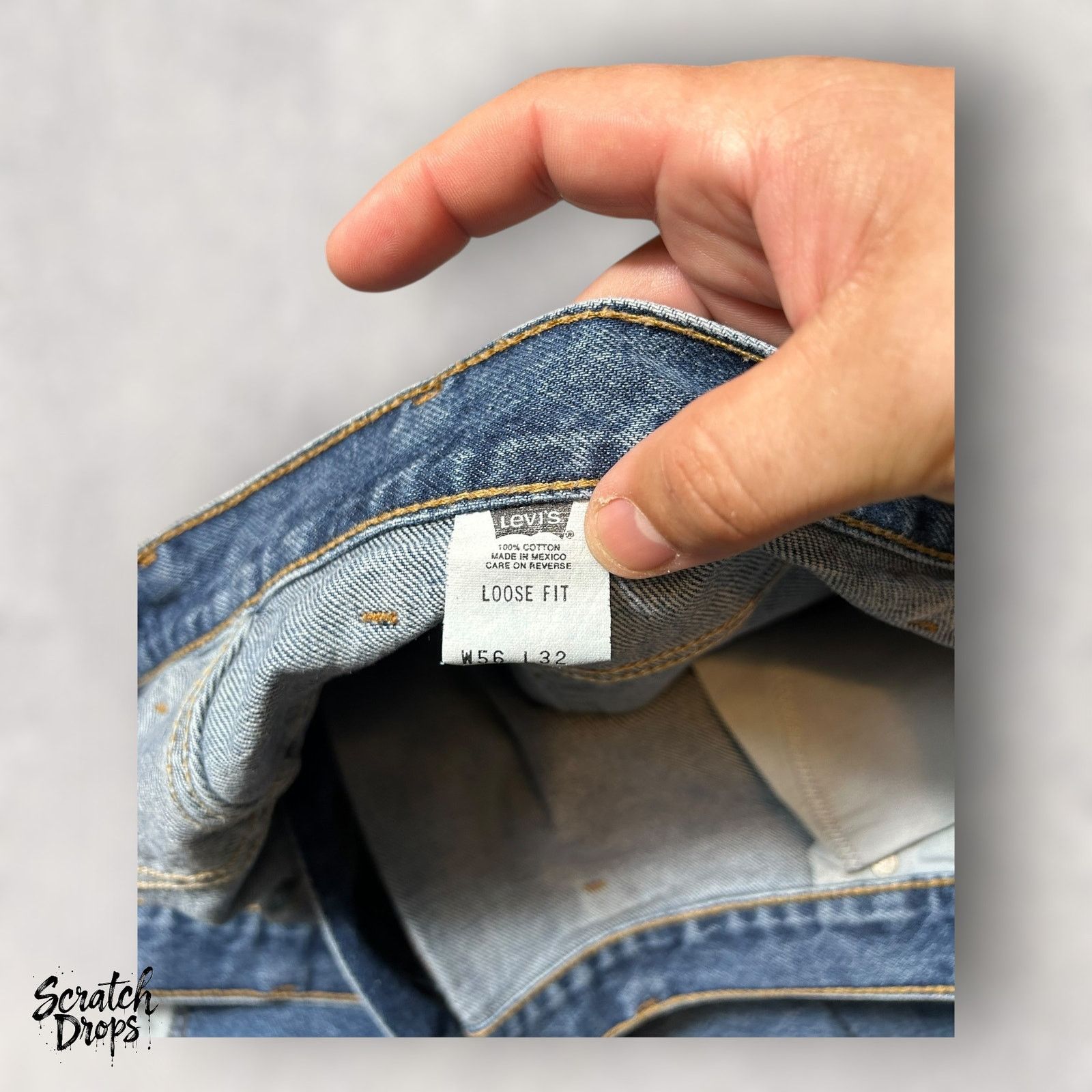 Levi's Vintage Levi's Signature 545 Men's Jeans Deadstock W54 L32 Size US 38 / EU 54 - 5 Thumbnail