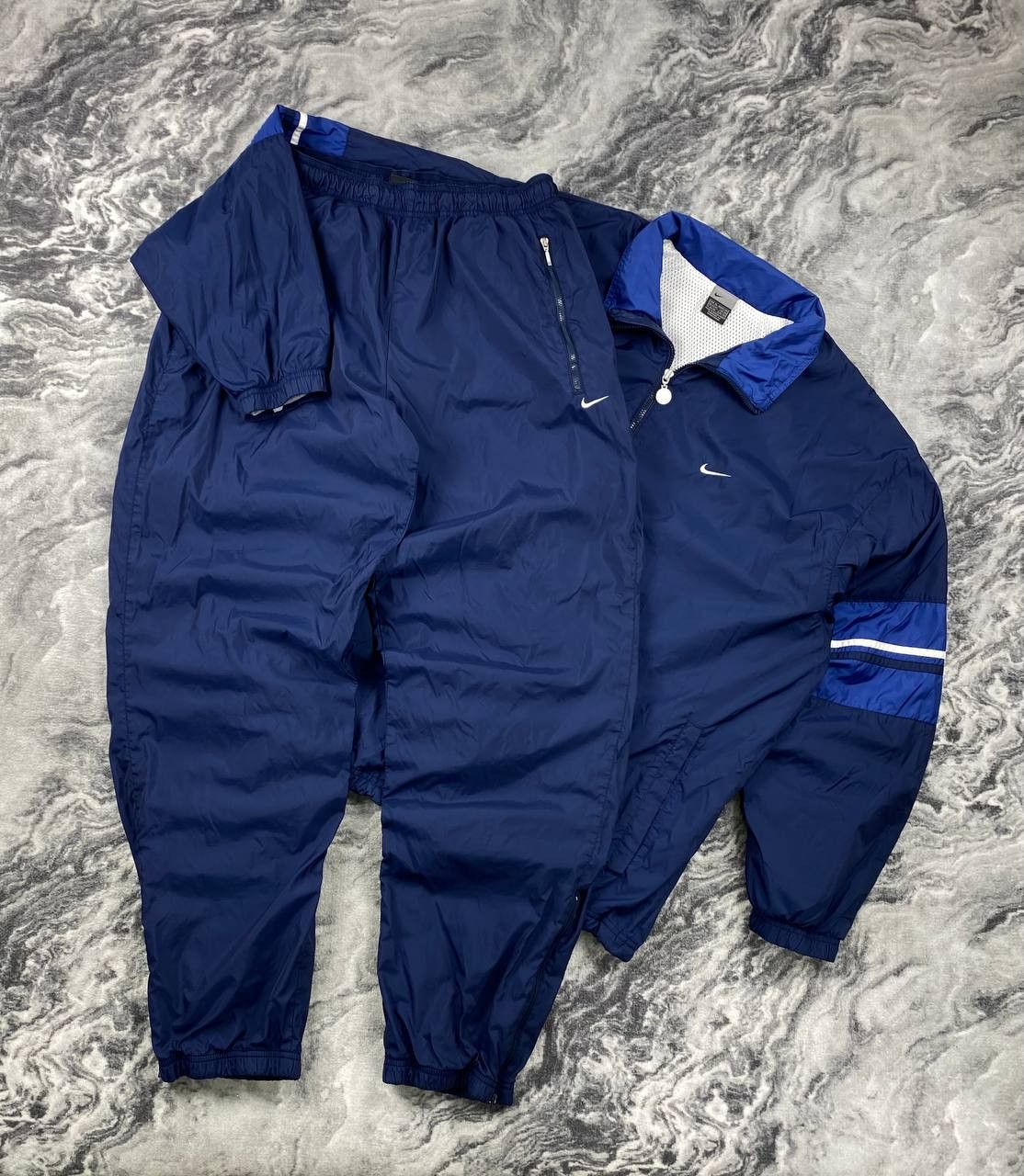 Nike Vintage Nike Nylon Tracksuit Anorak Jacket And Pants 00s Y2K