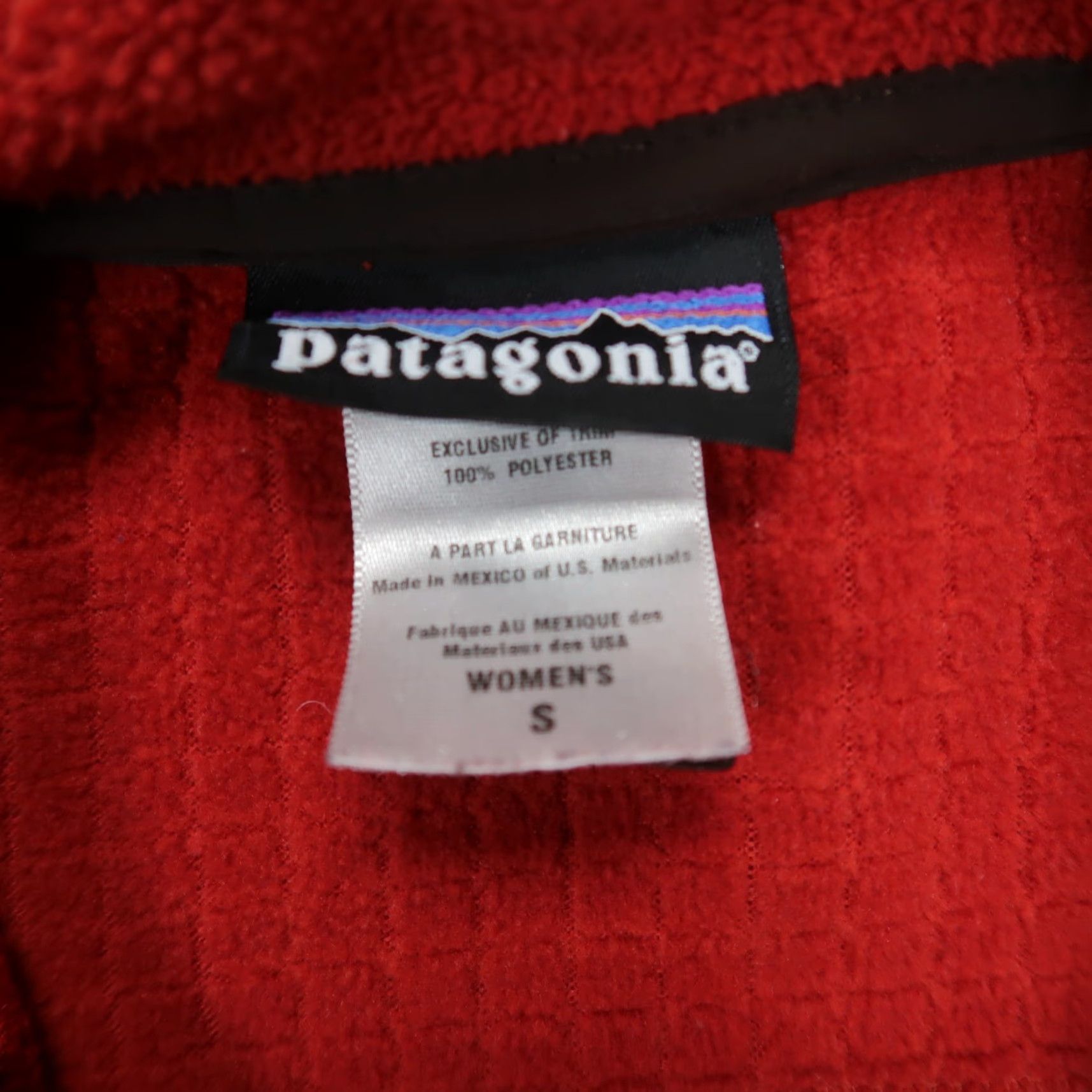 Patagonia VINTAGE Patagonia Jacket Womens S Red R3 Radiant Fleece Full Zip Pockets Outdoors Size S / US 4 / IT 40 - 3 Thumbnail