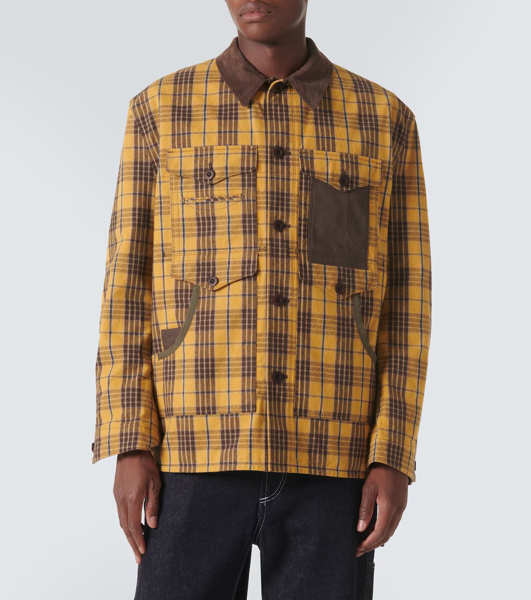 Junya Watanabe o1h1sh10525 Plaid Jacket in Multicolor Size US M / EU 48-50 / 2 - 3 Thumbnail