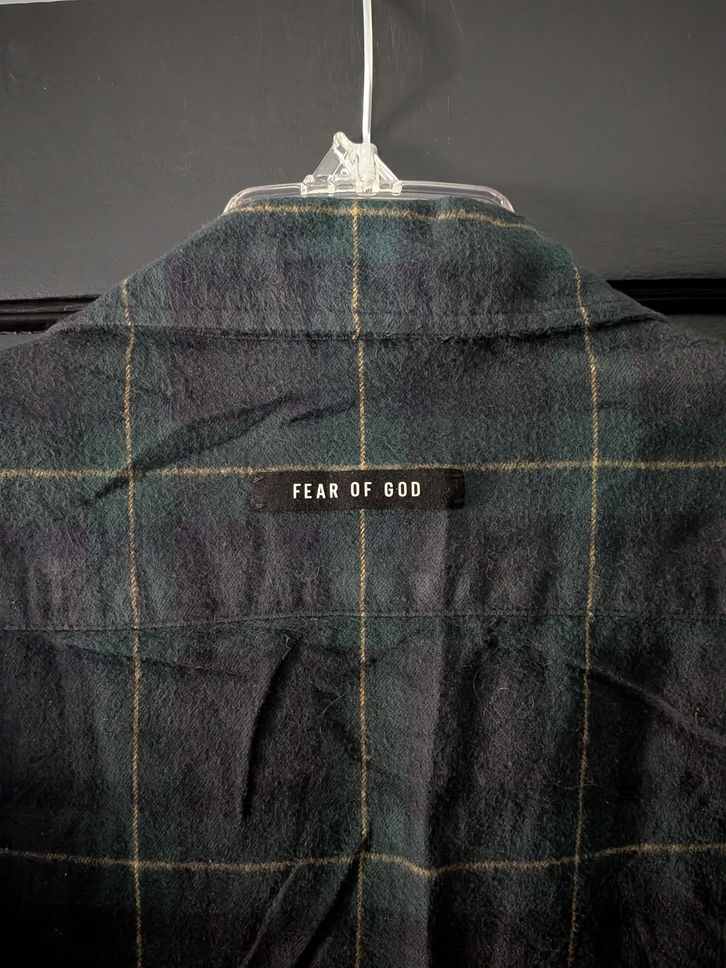 Fear of God 6th Collection Flannel Button Up Size US XL / EU 56 / 4 - 4 Thumbnail