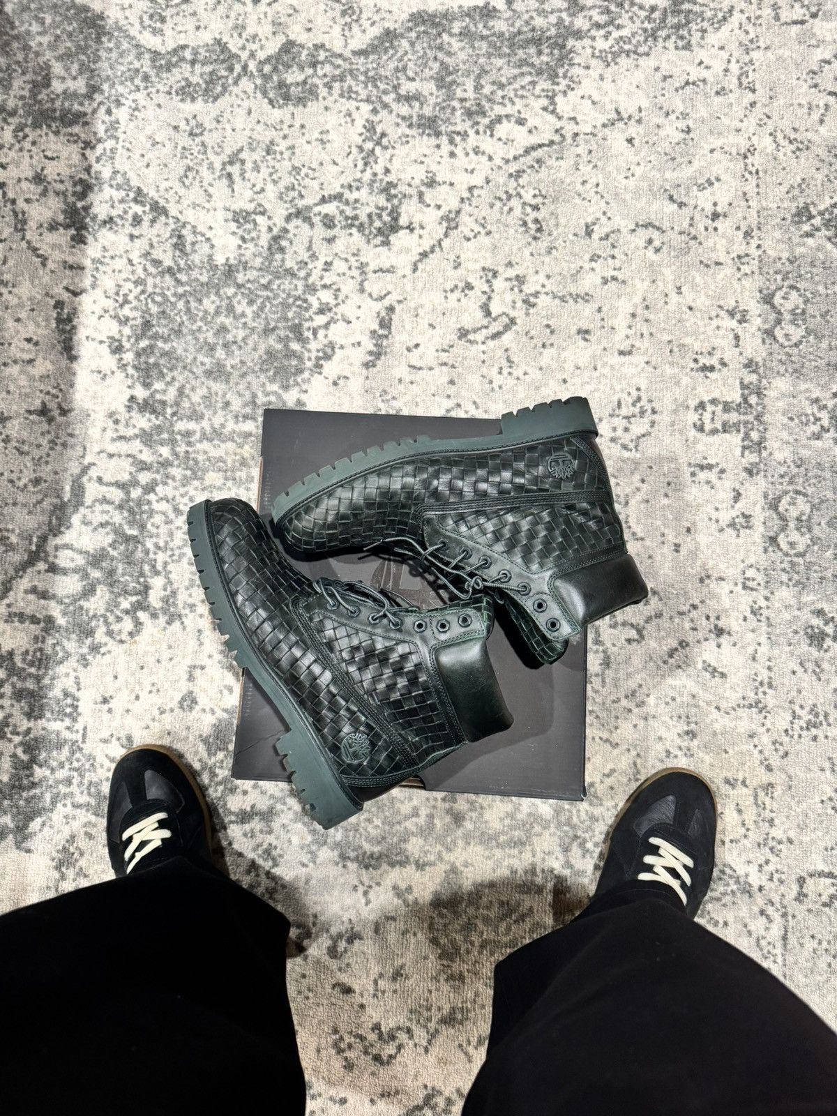 Timberland Timberland 6” premium dark green woven boot Size US 10.5 / EU 43-44 - 3 Thumbnail