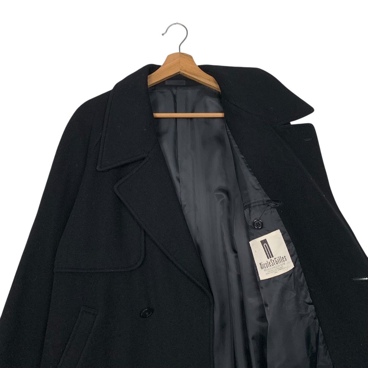 Other Nicole St Gilles Double Breasted Overcoat Size US M / EU 48-50 / 2 - 10 Thumbnail