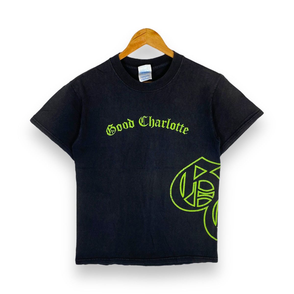 image of Band Tees x Rock Band Vintage 2003 Good Charlotte Band Tee in Black, Men's (Size Small)