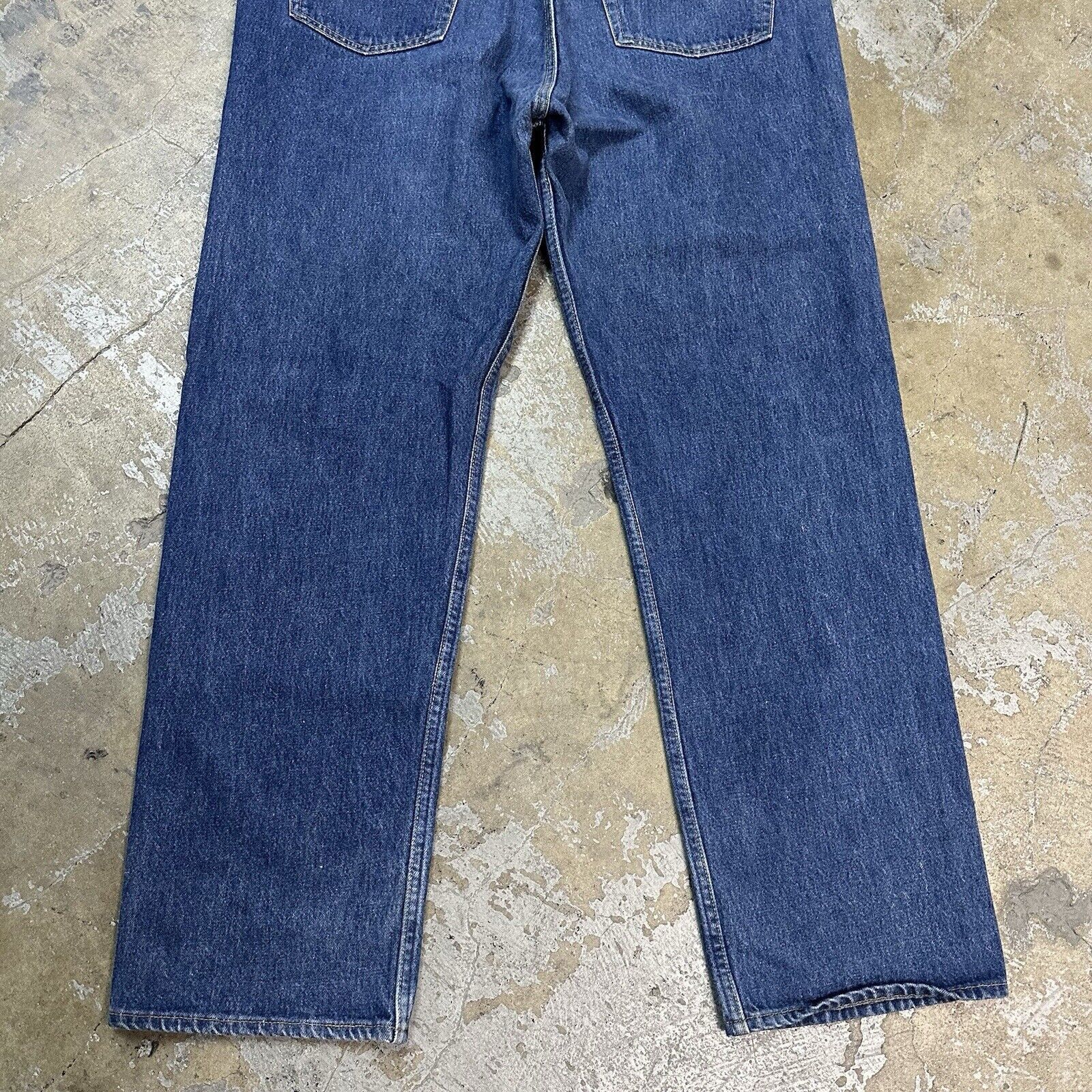 Levi's × Vintage Vintage Levi’s 501 Faded Dark Wash Denim Jeans 42x32 Size US 42 / EU 58 - 6 Thumbnail