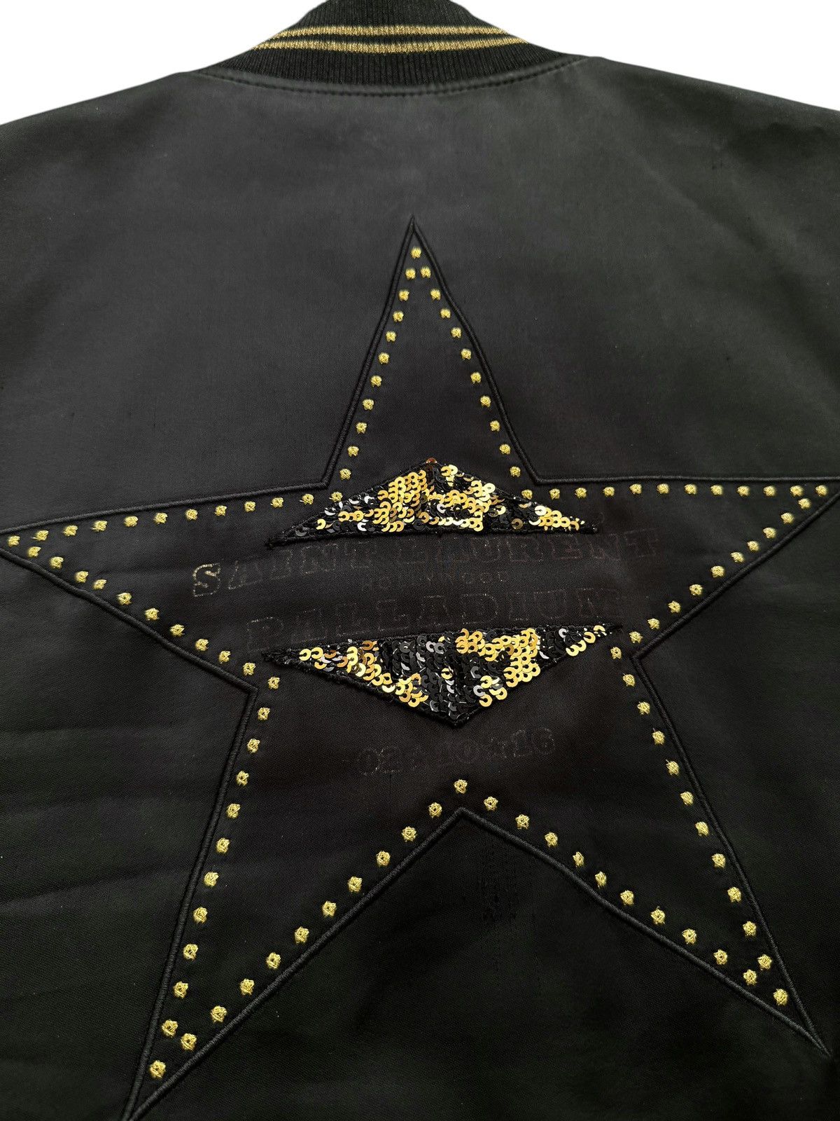 Saint Laurent Paris 2016 Hedi Palladium Collection Teddy Souvenir Bomber Size US M / EU 48-50 / 2 - 2 Thumbnail