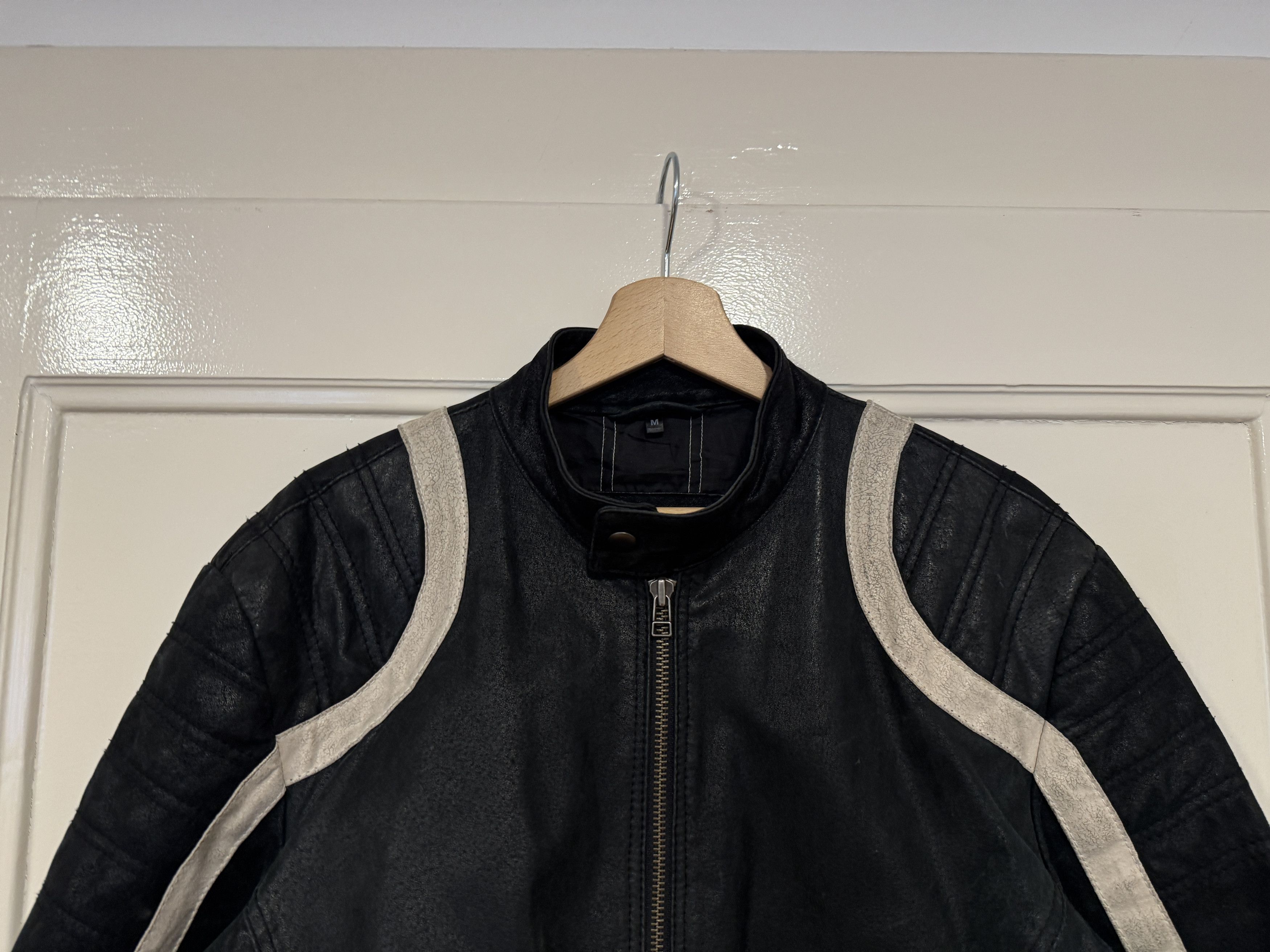 Vintage Rider leather jacket vintage black M Size US M / EU 48-50 / 2 - 2 Thumbnail