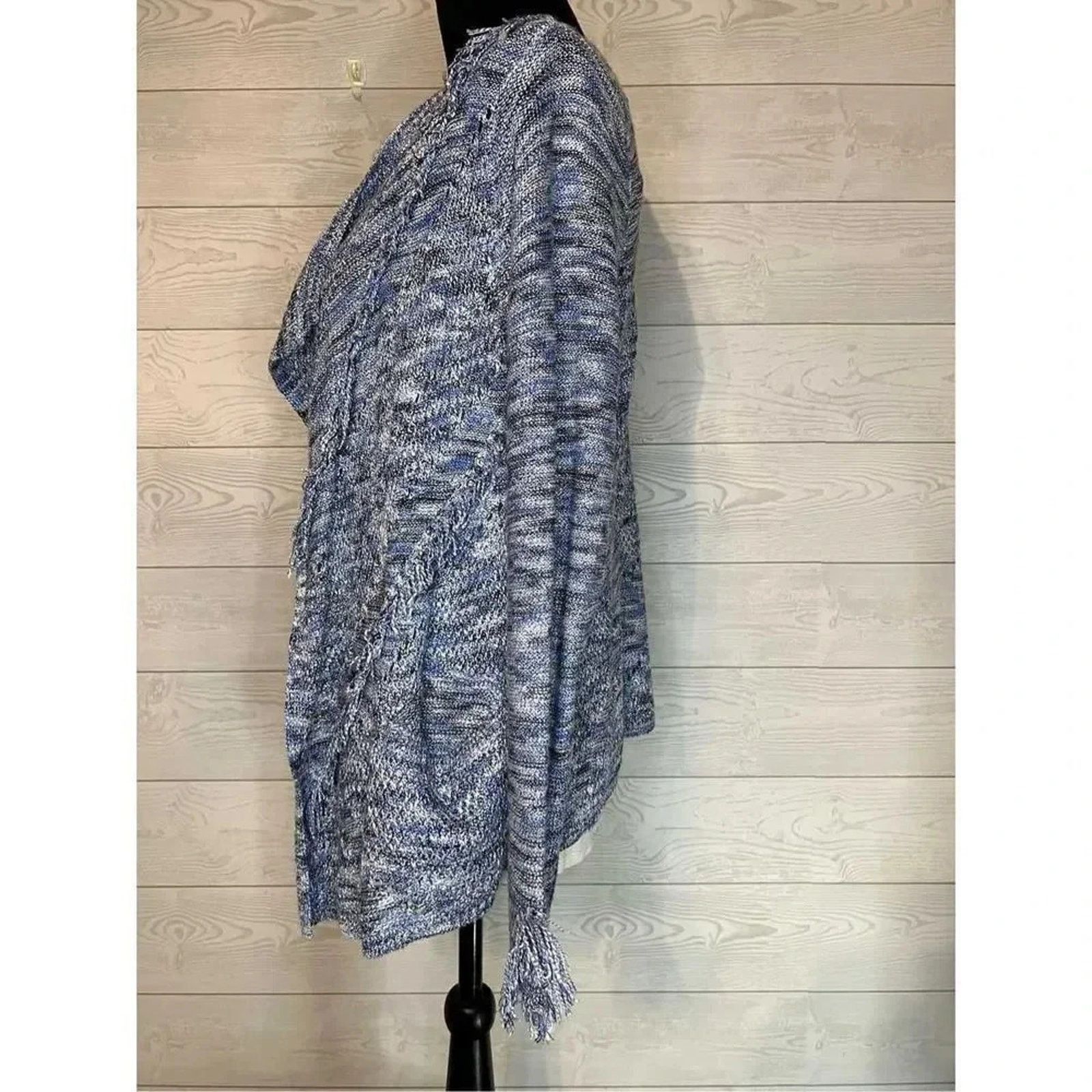 Other 89th & Madison blue marled open cardigan Size Petite Medium Size M / US 6-8 / IT 42-44 - 2 Thumbnail