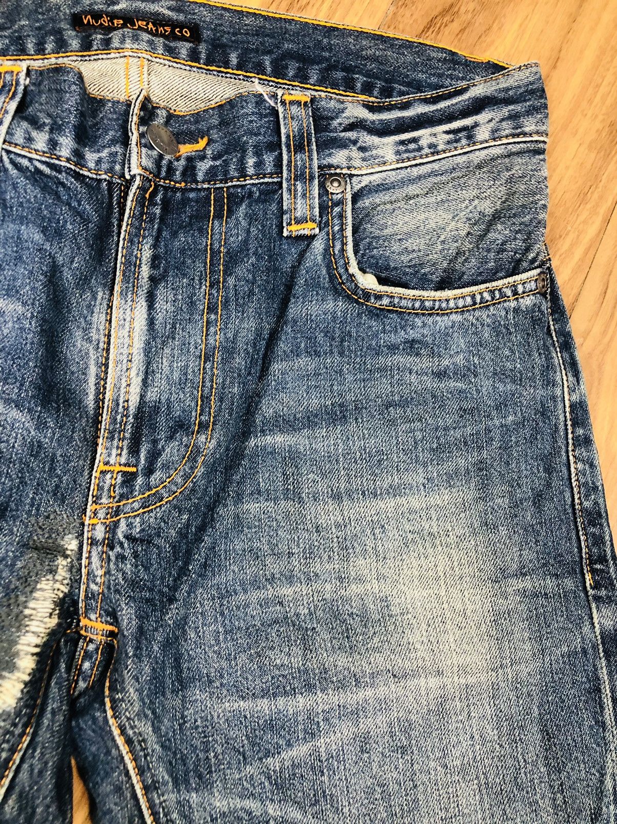 Nudie Jeans Distressed Nudie Jeans (33) Size US 32 / EU 48 - 6 Thumbnail