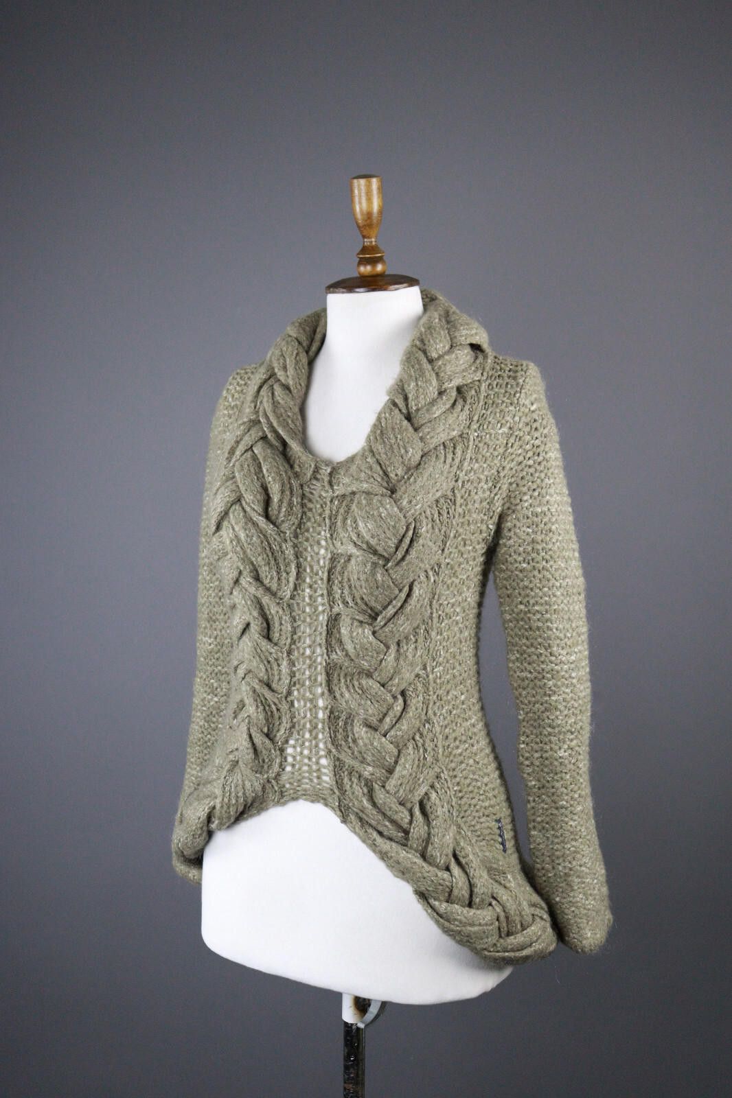 Designer Armani Jeans Designer Mohair Knit Casual Sweater Size 40 Size M / US 6-8 / IT 42-44 - 1 Thumbnail
