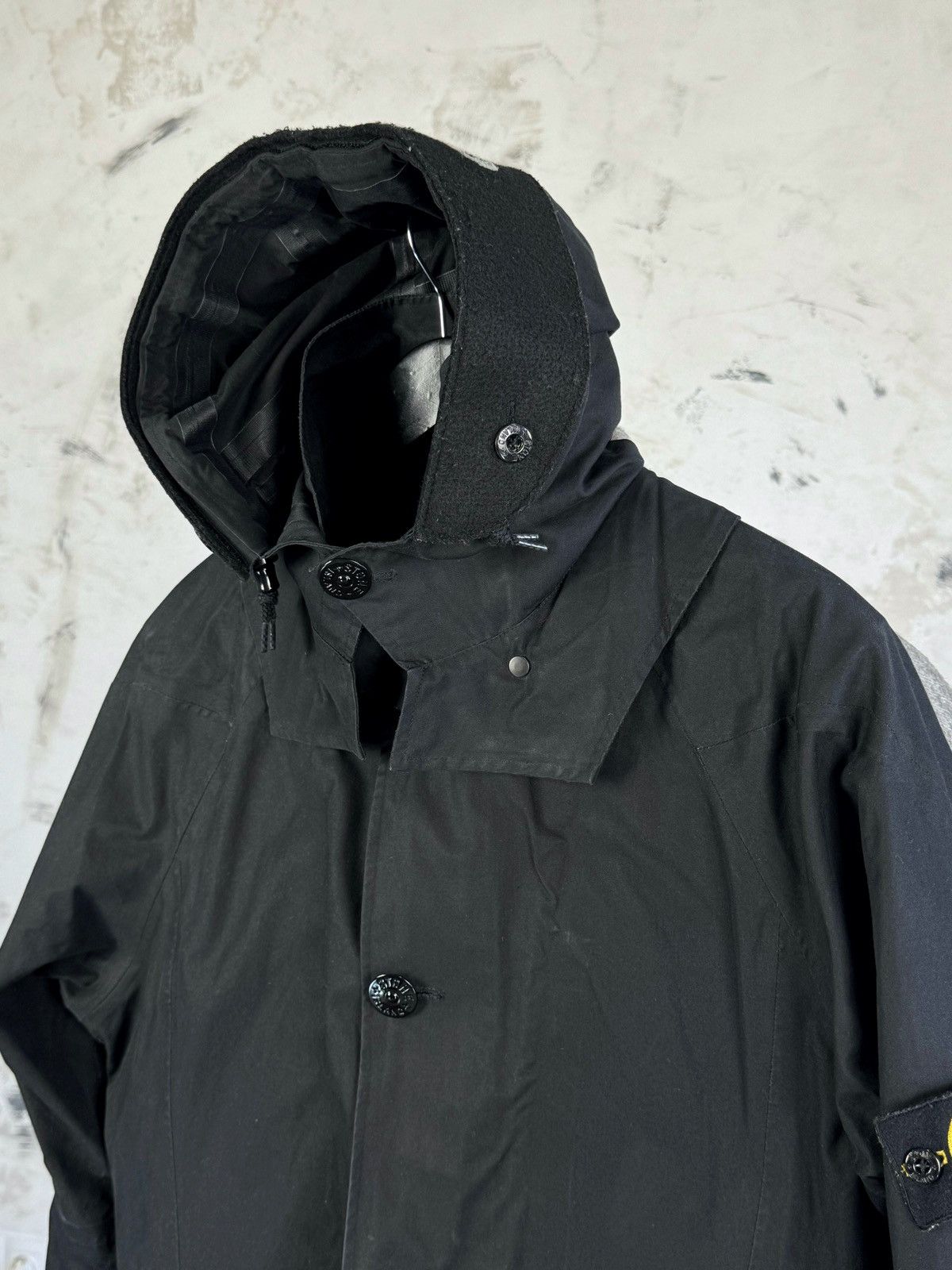 Vintage Stone Island Ventile Trench Coat Jacket Size L Size US L / EU 52-54 / 3 - 7 Thumbnail