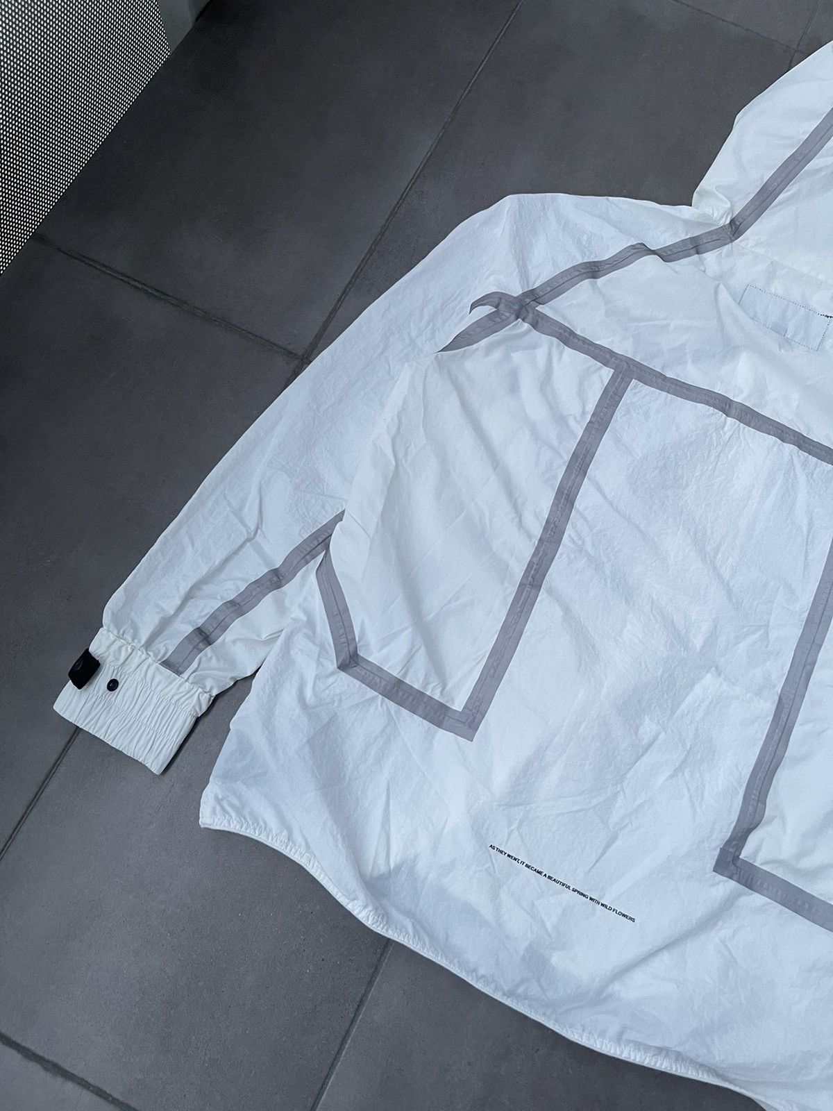 Tobias Birk Nielsen !DS! SS23 Iso Poetism Tobias Birk Nielsen White Nylon Jacket Size US L / EU 52-54 / 3 - 17 Thumbnail