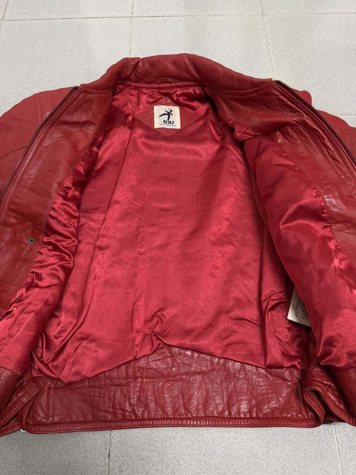 Hai Sporting Gear Rare Vintage Hai Sporting Gear Issey Miyake Leather Jacket Size US M / EU 48-50 / 2 - 15 Thumbnail