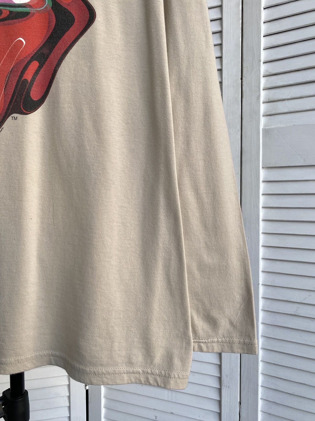 Band Tees × The Rolling Stones × Vintage Vintage 2006 The Rolling Stones Long Sleeve Shirt Big Logo Size US S / EU 44-46 / 1 - 8 Thumbnail