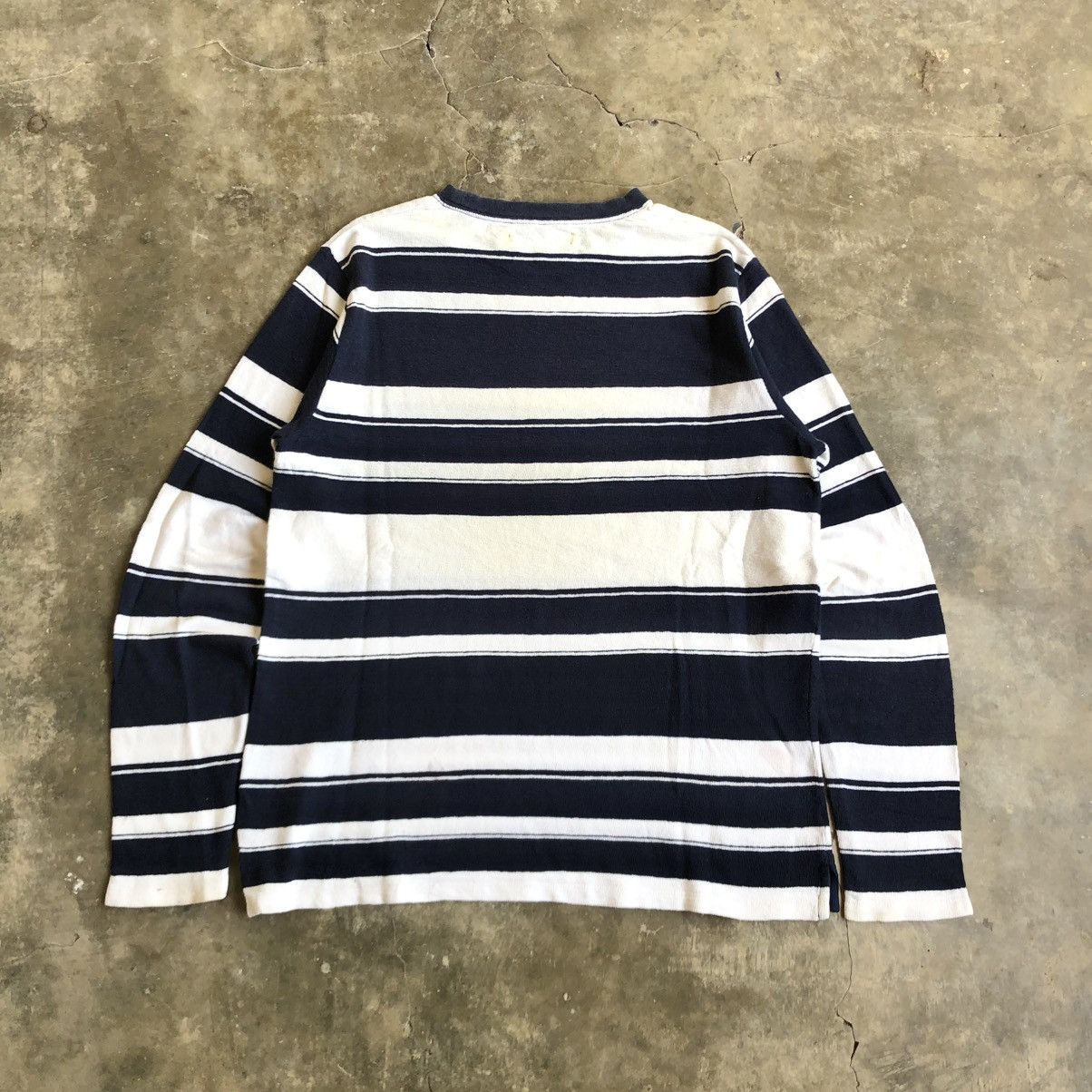Issey Miyake Vintage Tete Homme by Issey Miyake Stripe Longslevee Size US L / EU 52-54 / 3 - 9 Thumbnail