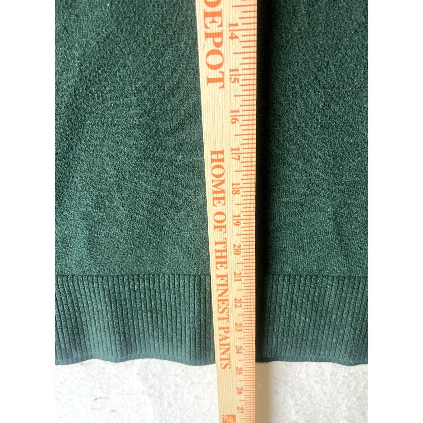 Vintage Ava and Viv Green Pullover Sweater 1X Round Neck Size XL / US 12-14 / IT 48-50 - 4 Thumbnail