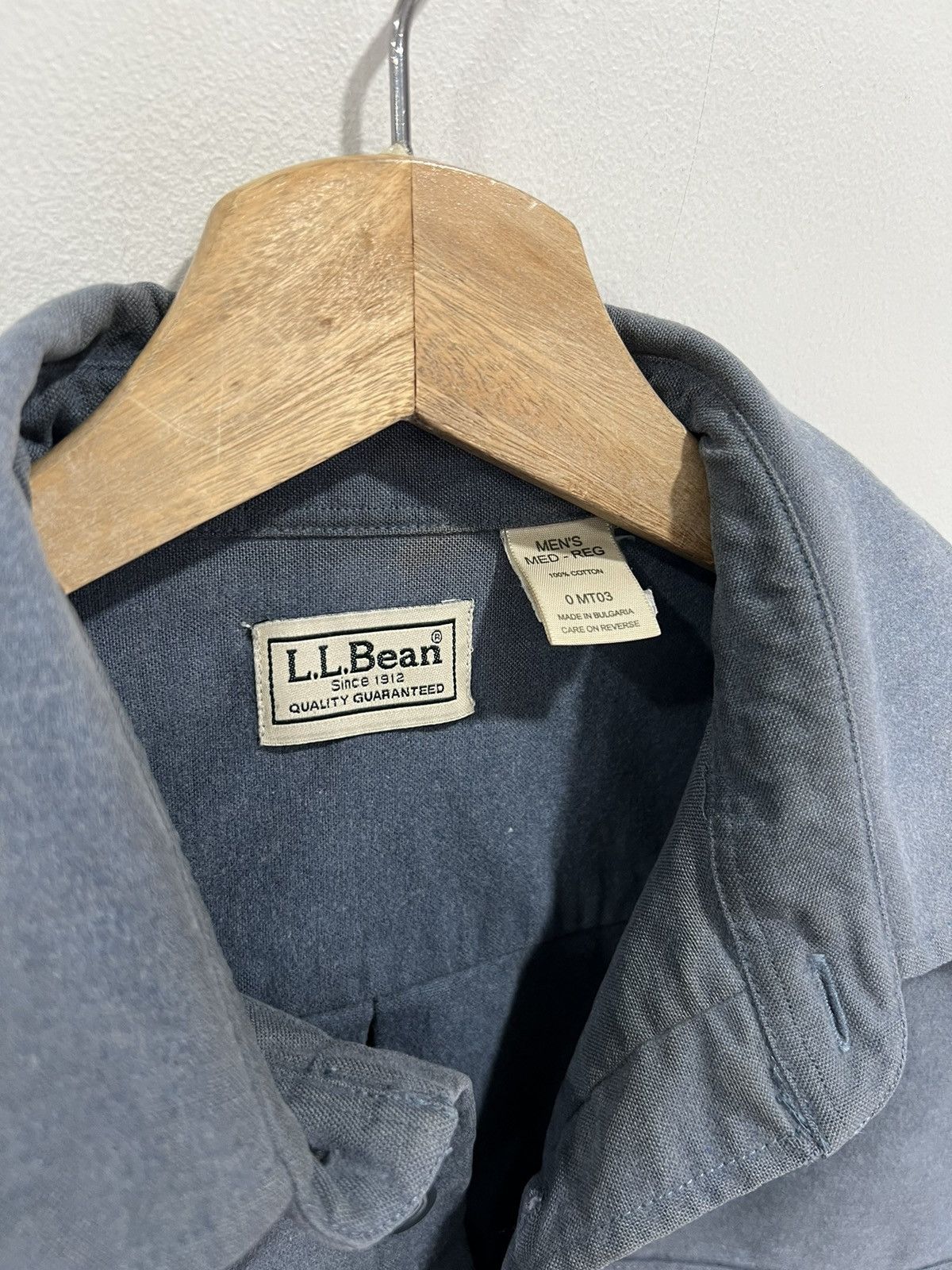 L.L. Bean × Vintage Vintage LL Bean Button Up Shirt Size US M / EU 48-50 / 2 - 5 Thumbnail