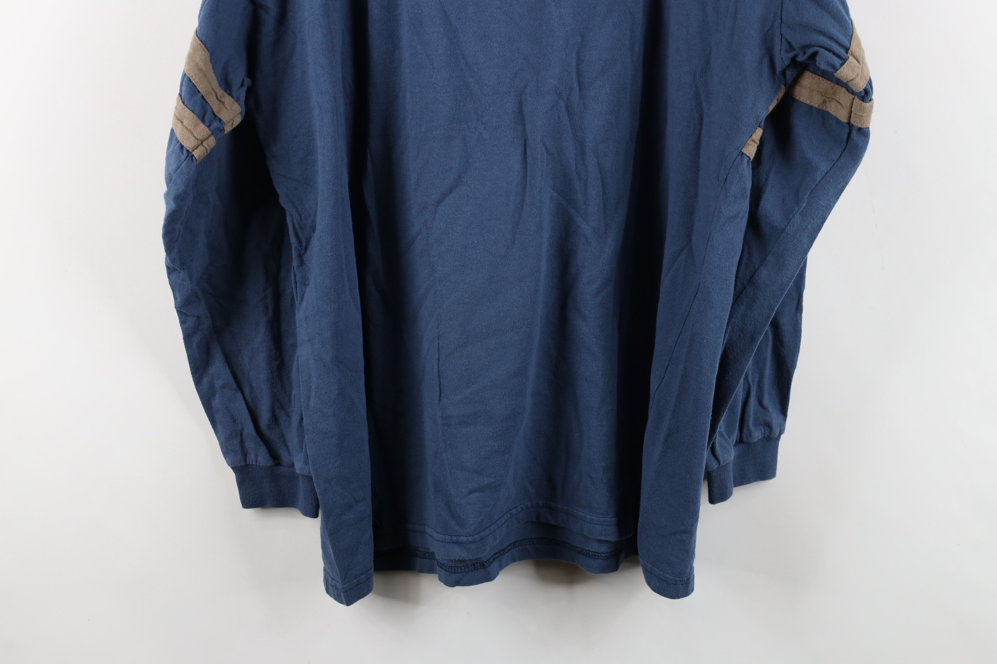 Vintage Vintage 90s Streetwear Ribbed Knit Long Sleeve T-Shirt USA Size US XL / EU 56 / 4 - 11 Thumbnail