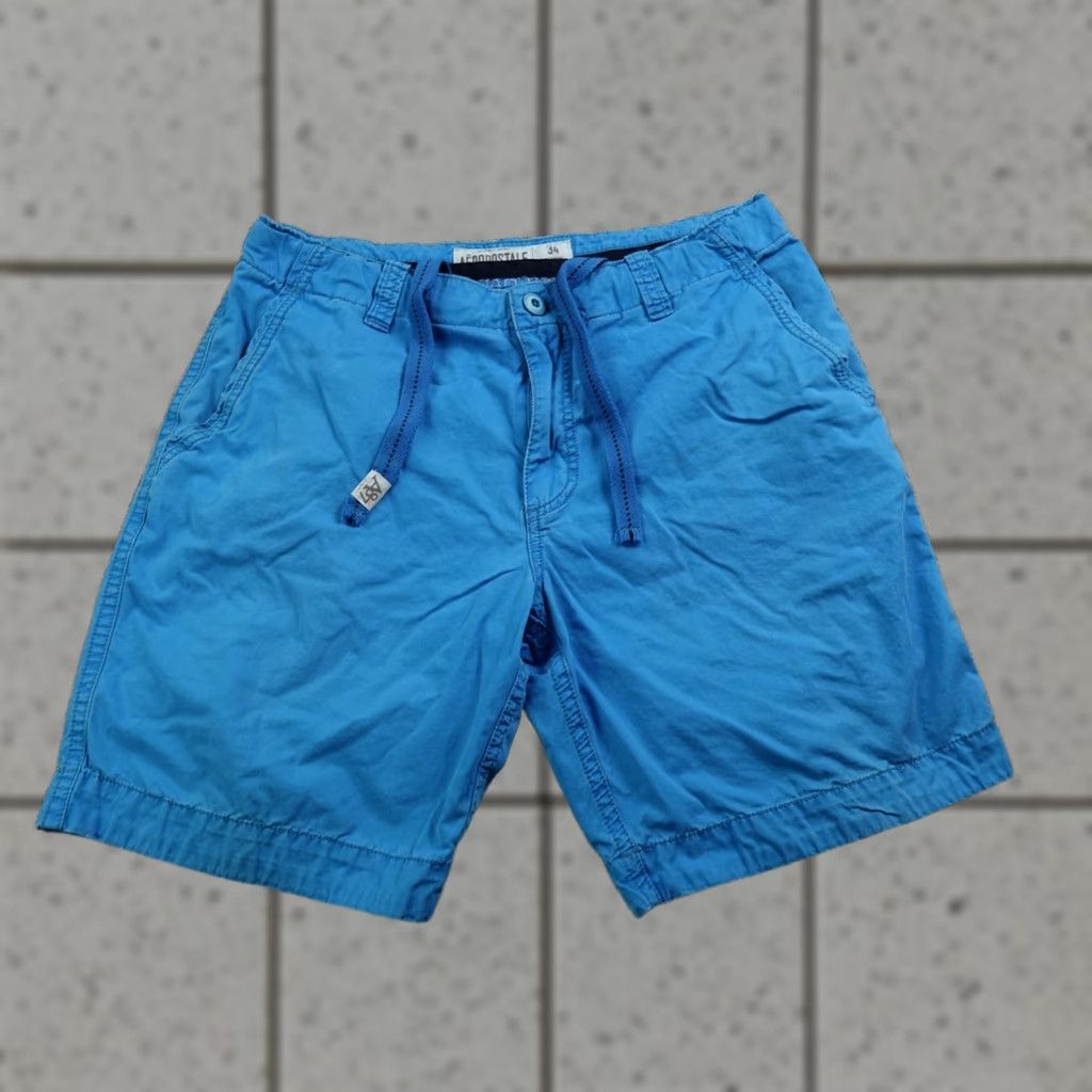 Vintage VINTAGE Aeropostale Bermuda Shorts Mens 34 Blue Chino Casual Preppy Y2K 00s-10s Size US 34 / EU 50 - 1 Thumbnail