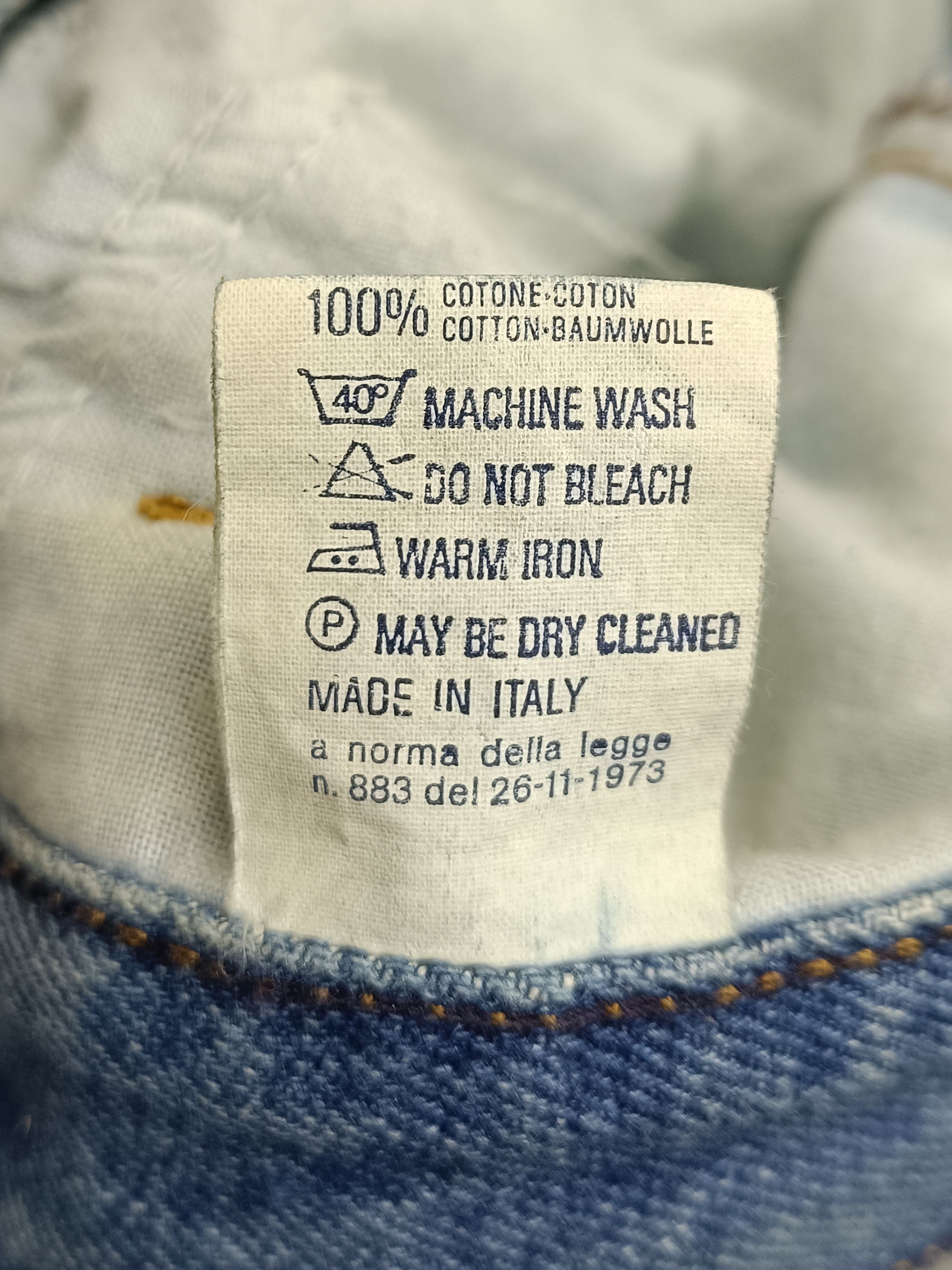 Vintage Vintage 80's jeans 50/35 quarry made in italy denim rare Size US 28 / EU 44 - 12 Thumbnail