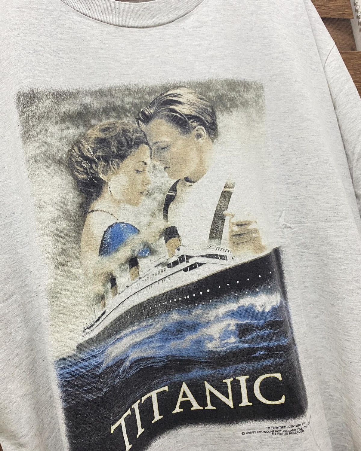Other × Vintage Vintage 90s Titanic Movie Poster Promo Tee Size US XL / EU 56 / 4 - 2 Thumbnail