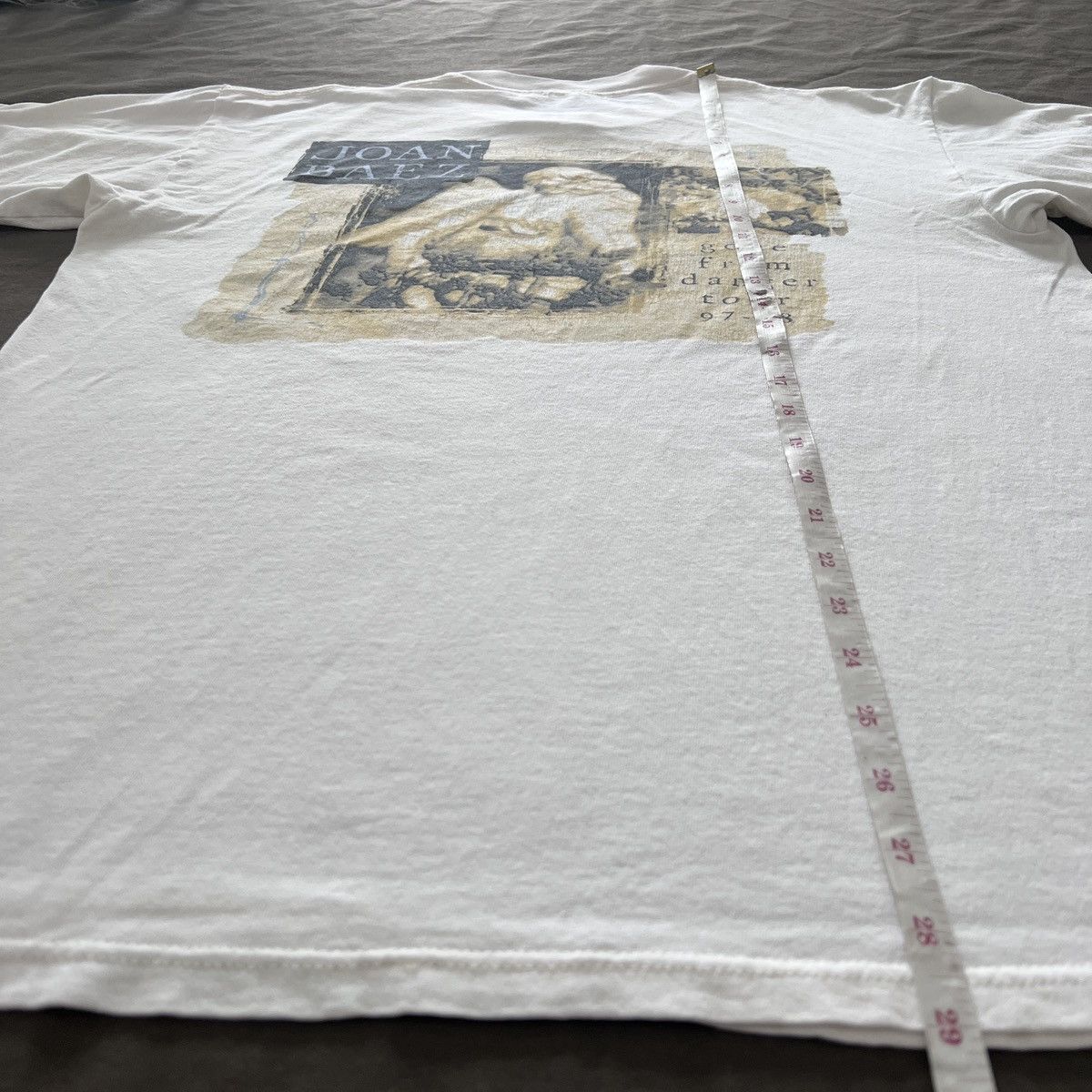 Band Tees Vintage 90s Joan Baez Tour Promo Tee L Country folk Size US L / EU 52-54 / 3 - 10 Thumbnail