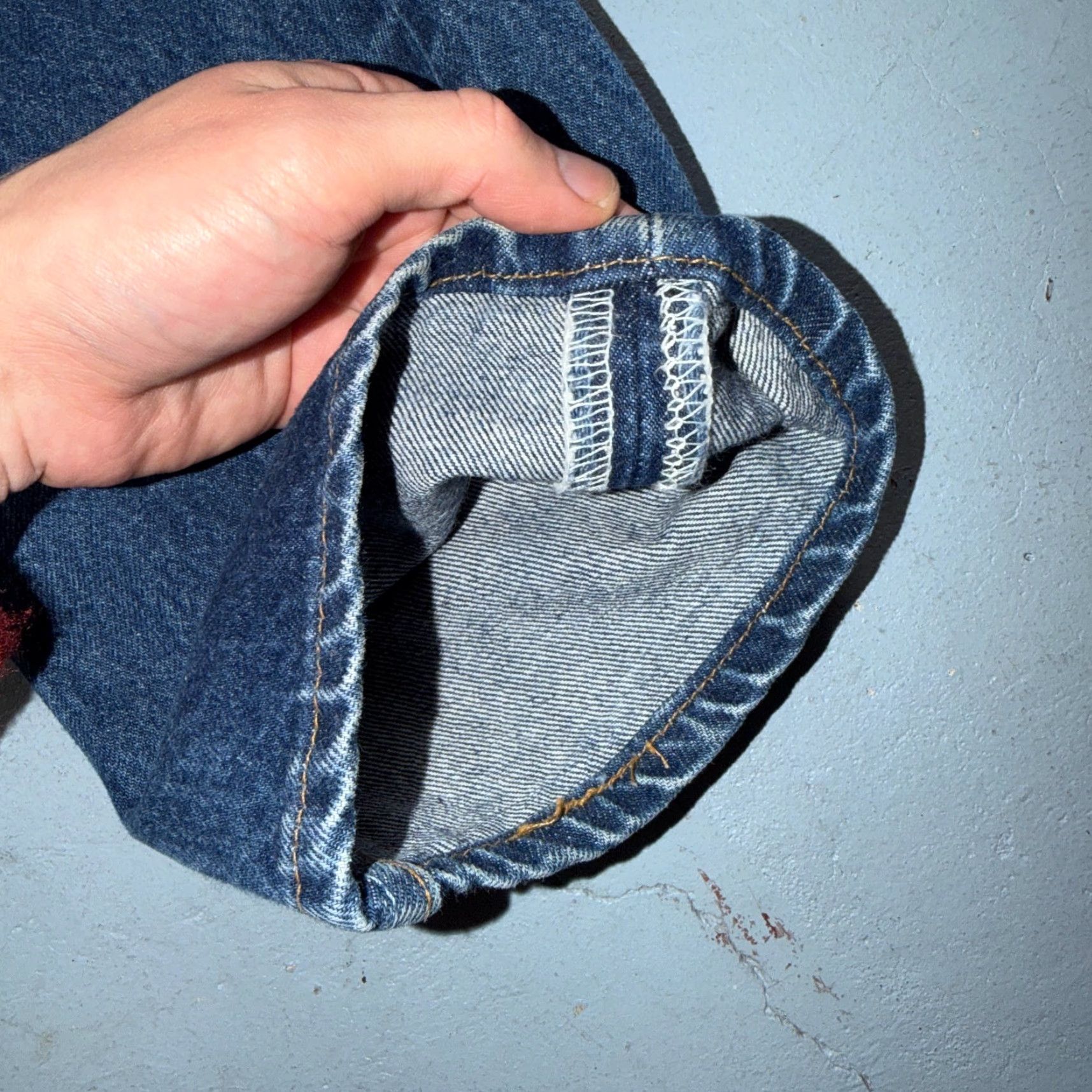 Levi's VINTAGE Levi's 501 Jeans Straight Blue 90s USA Men 32x36 Regular XX Button Closure 5-Pocket Denim Cotton Classic Inseam 36 Size US 32 / EU 48 - 4 Thumbnail
