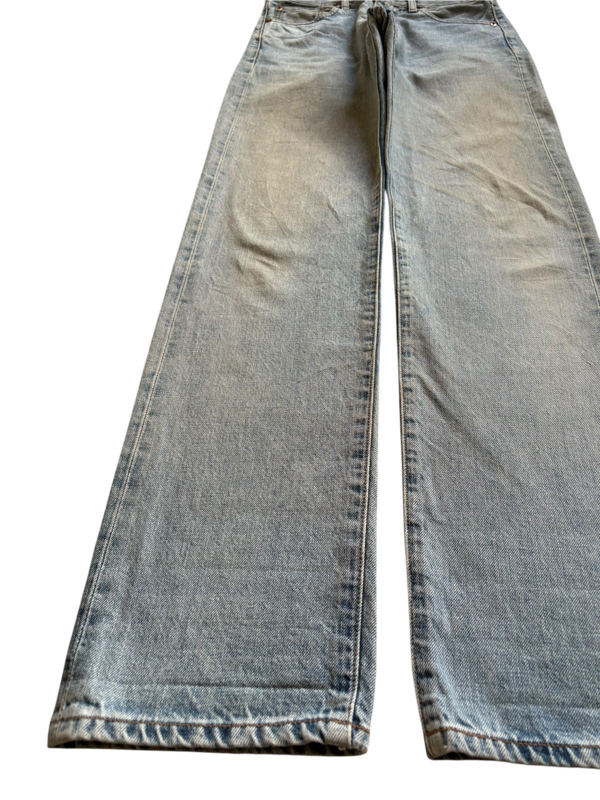 Levi's Vintage 80s Levis 502 Big E Selvedge Rusty Wash Loose Jeans Size US 29 - 7 Thumbnail