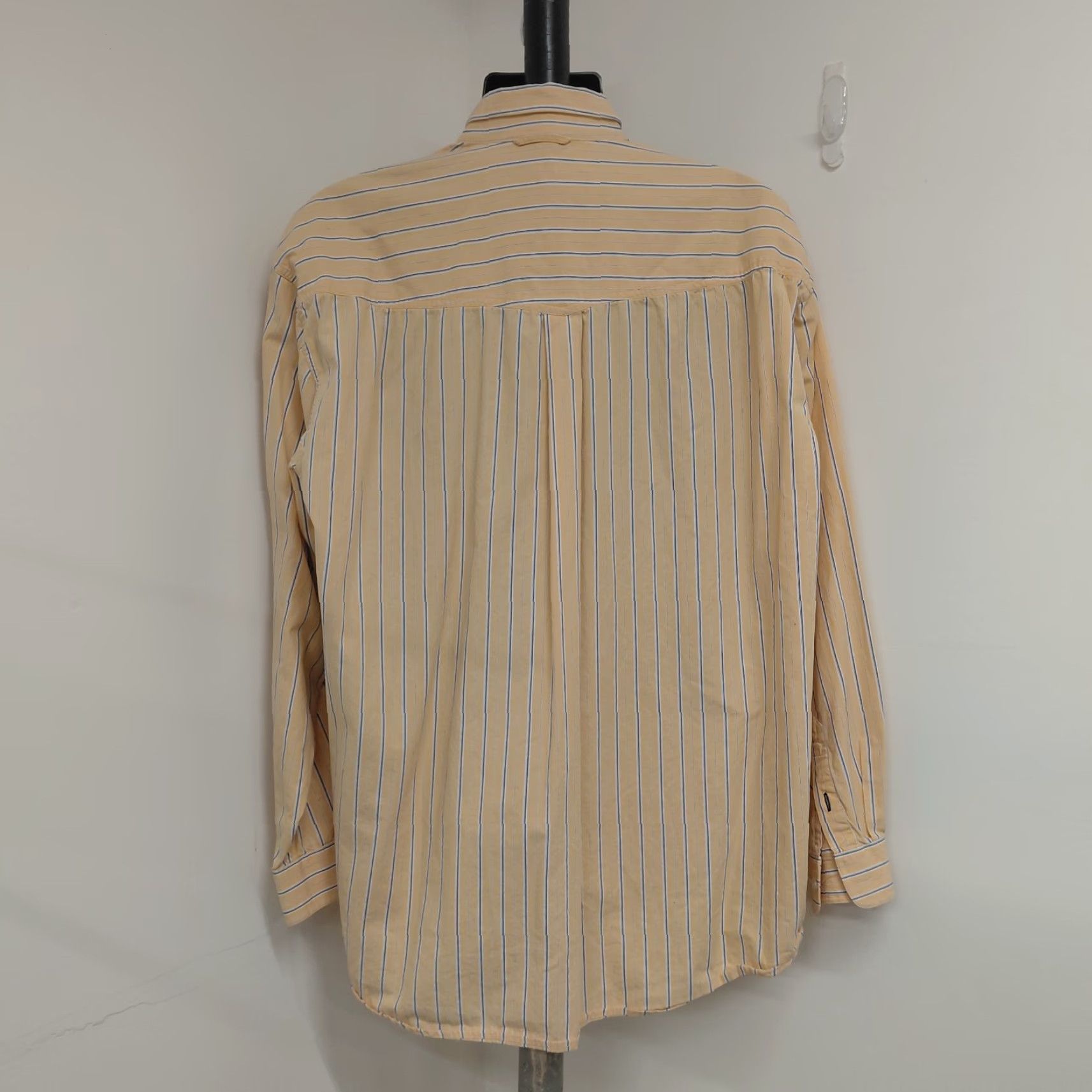 Roper VINTAGE Roper Shirt Mens 2XL Western Button-Up Long Sleeve Striped Tan Blue Size US XXL / EU 58 / 5 - 7 Thumbnail