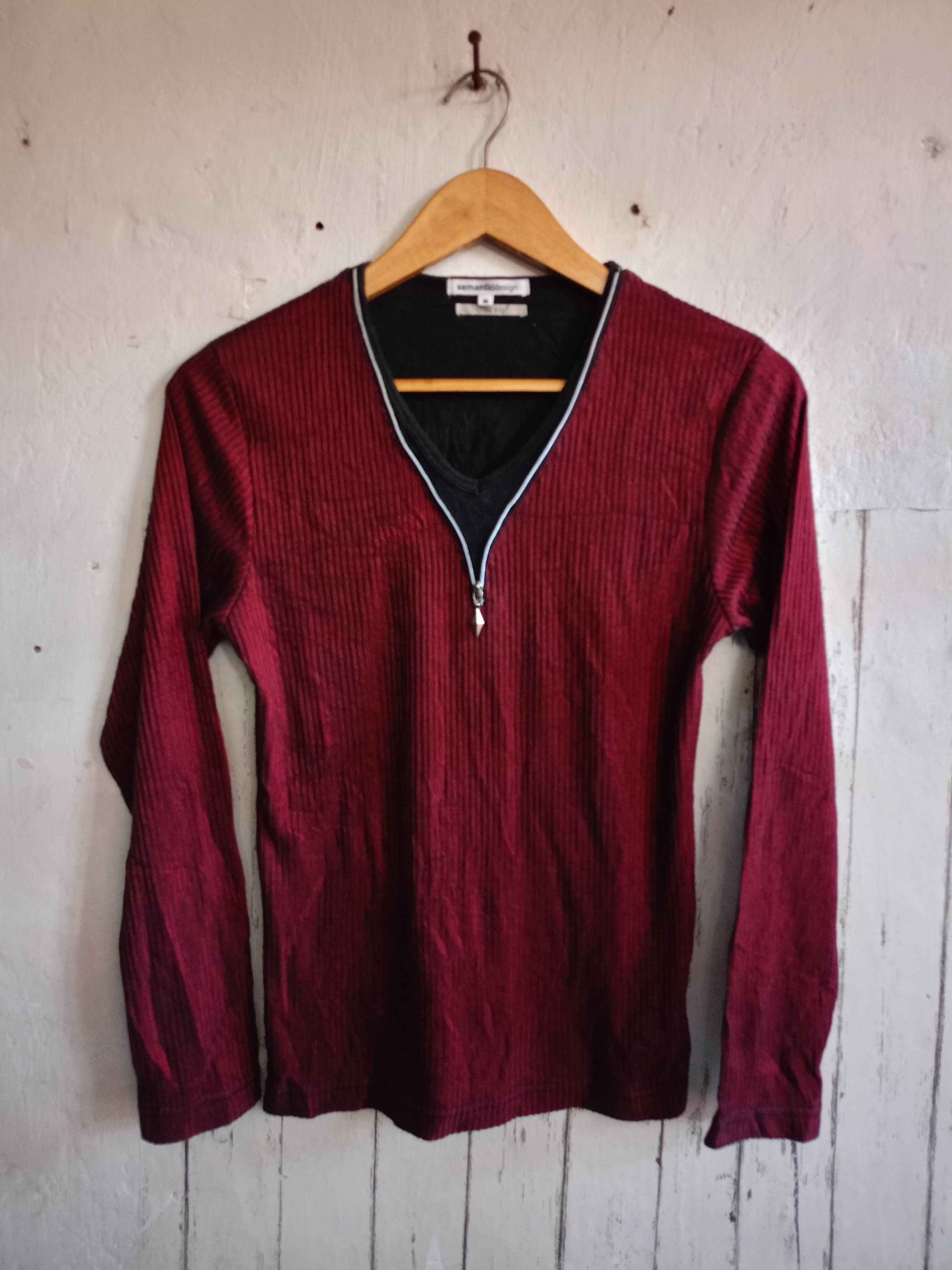semanticdesign Semantic Design Doble Layer Long Sleeve t-shirt Size US M / EU 48-50 / 2 - 1 Thumbnail