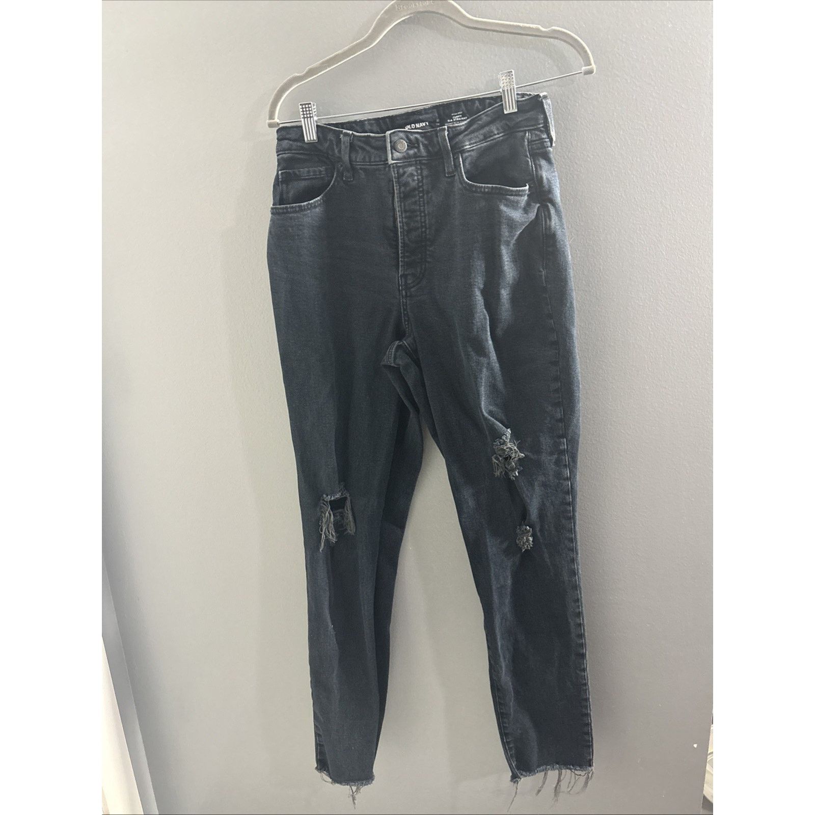 Old Navy Old Navy Black Jean 10 Tall Size 32" / US 10 / IT 46 - 1 Thumbnail