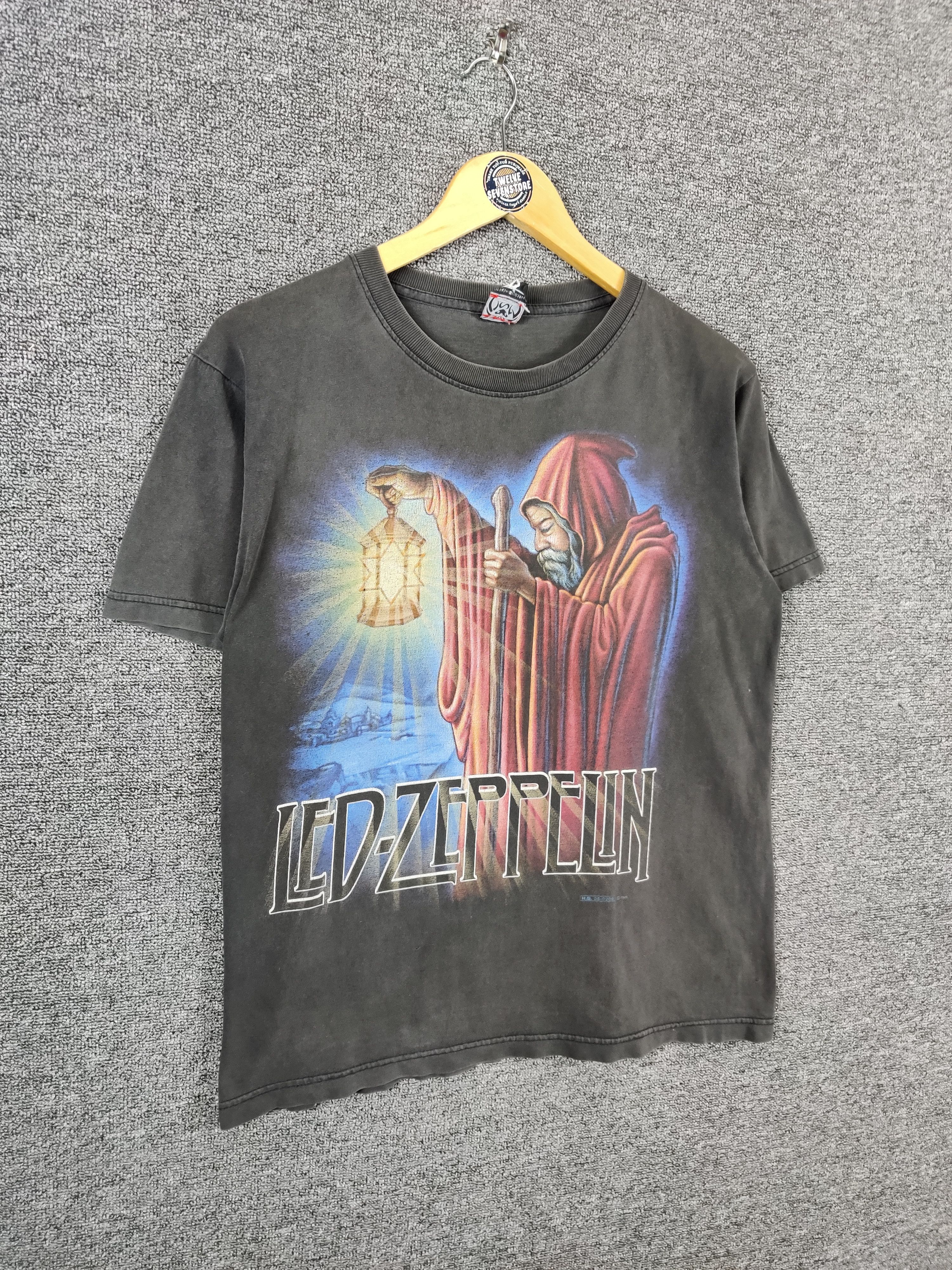 Band Tees Vintage Led Zeppelin Stairway To Heaven Rock Band Tee Tshirt Size US M / EU 48-50 / 2 - 6 Thumbnail