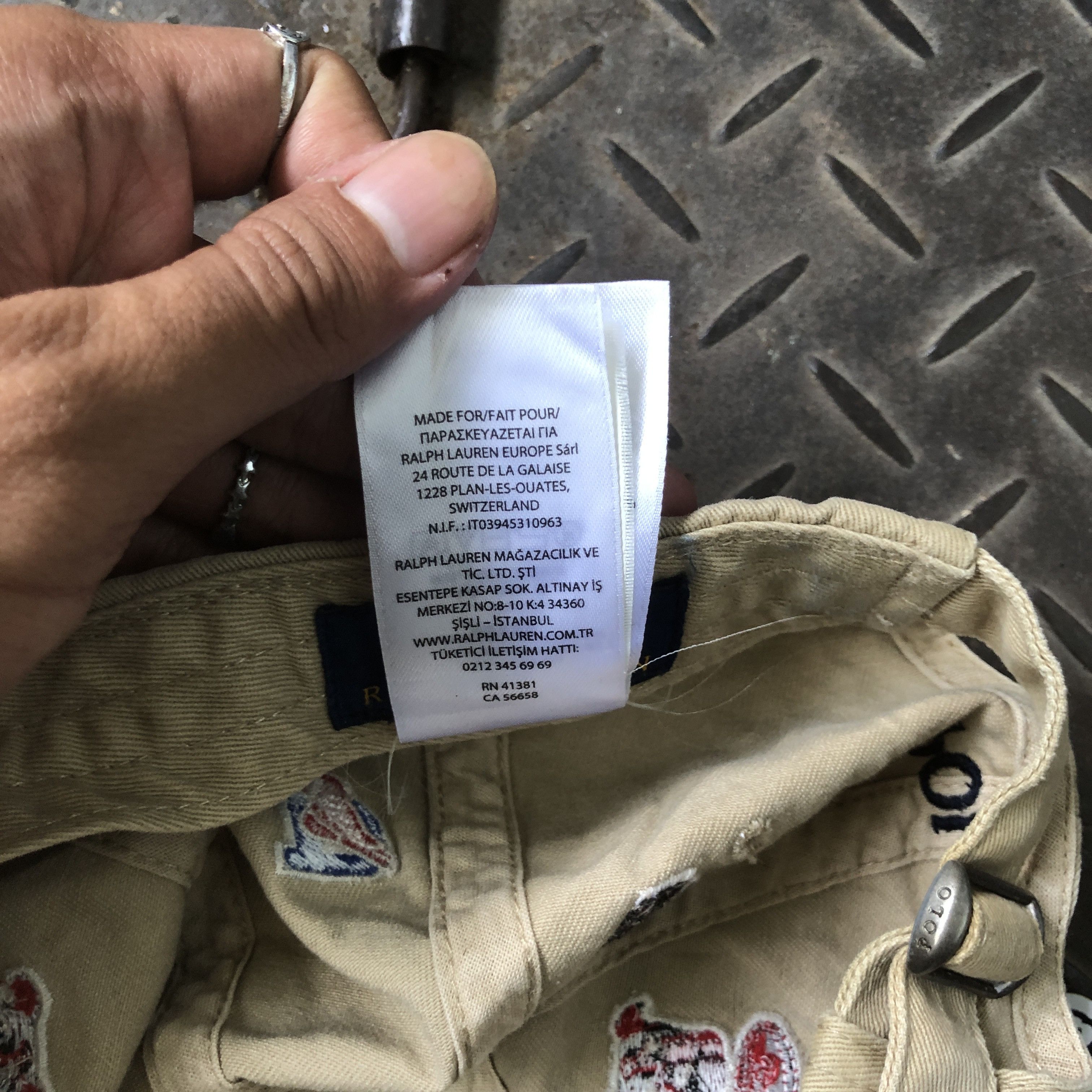 Polo Ralph Lauren 🔥RARE Vintage Polo Ralph Lauren Varsity Letterman Flag Hat Size ONE SIZE - 12 Thumbnail
