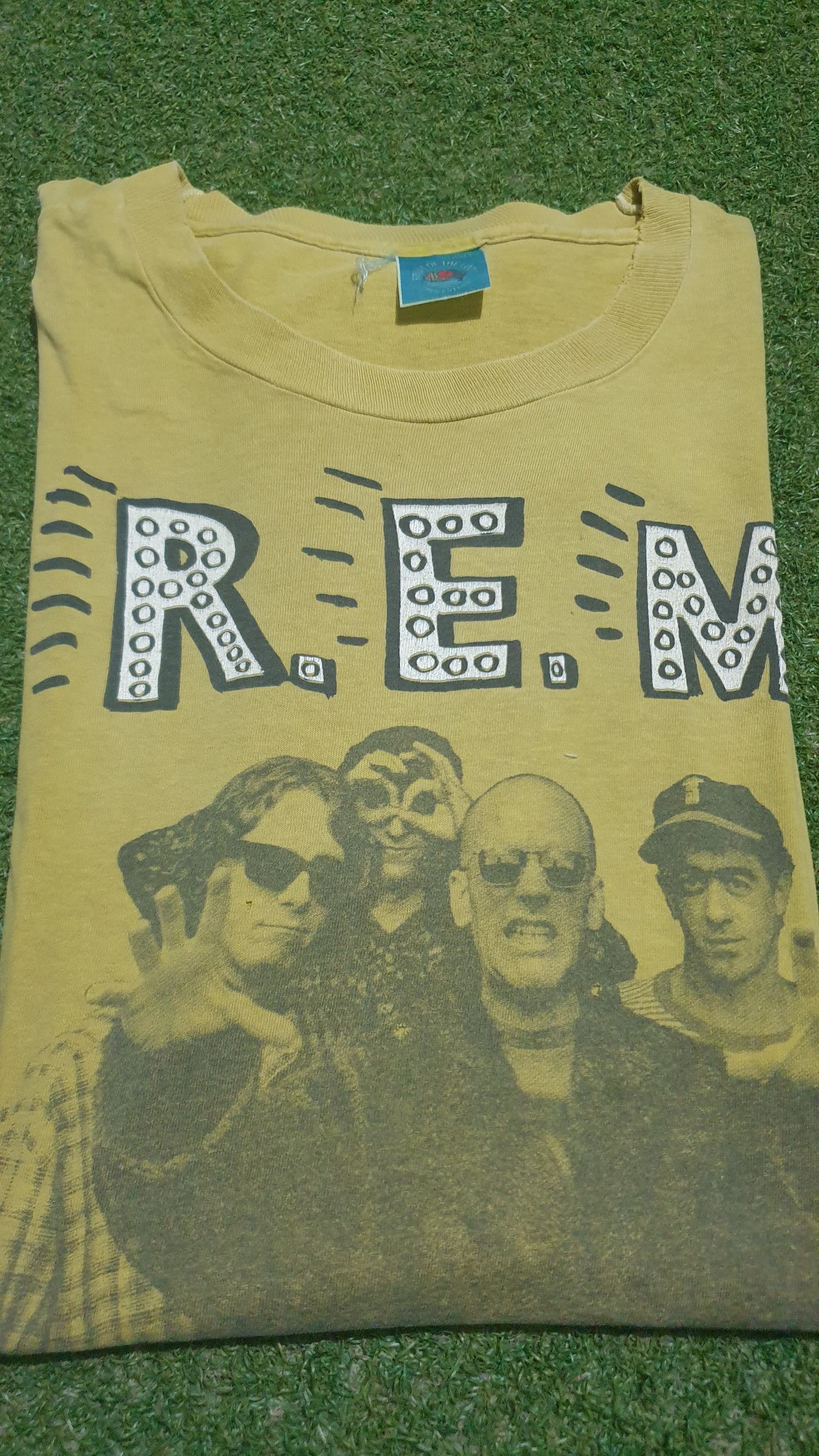 Fruit Of The Loom × R.E.M. × Vintage R.E.M 1995 Tour Size US XL / EU 56 / 4 - 1 Thumbnail