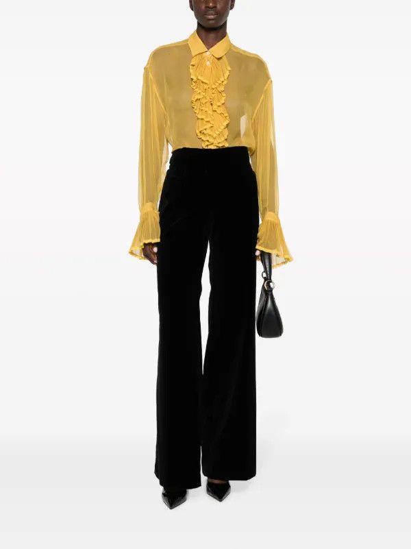 Tom Ford o1w1db10225 PAW536 Pant in Black Size 25" / US 0 / IT 36 - 2 Thumbnail
