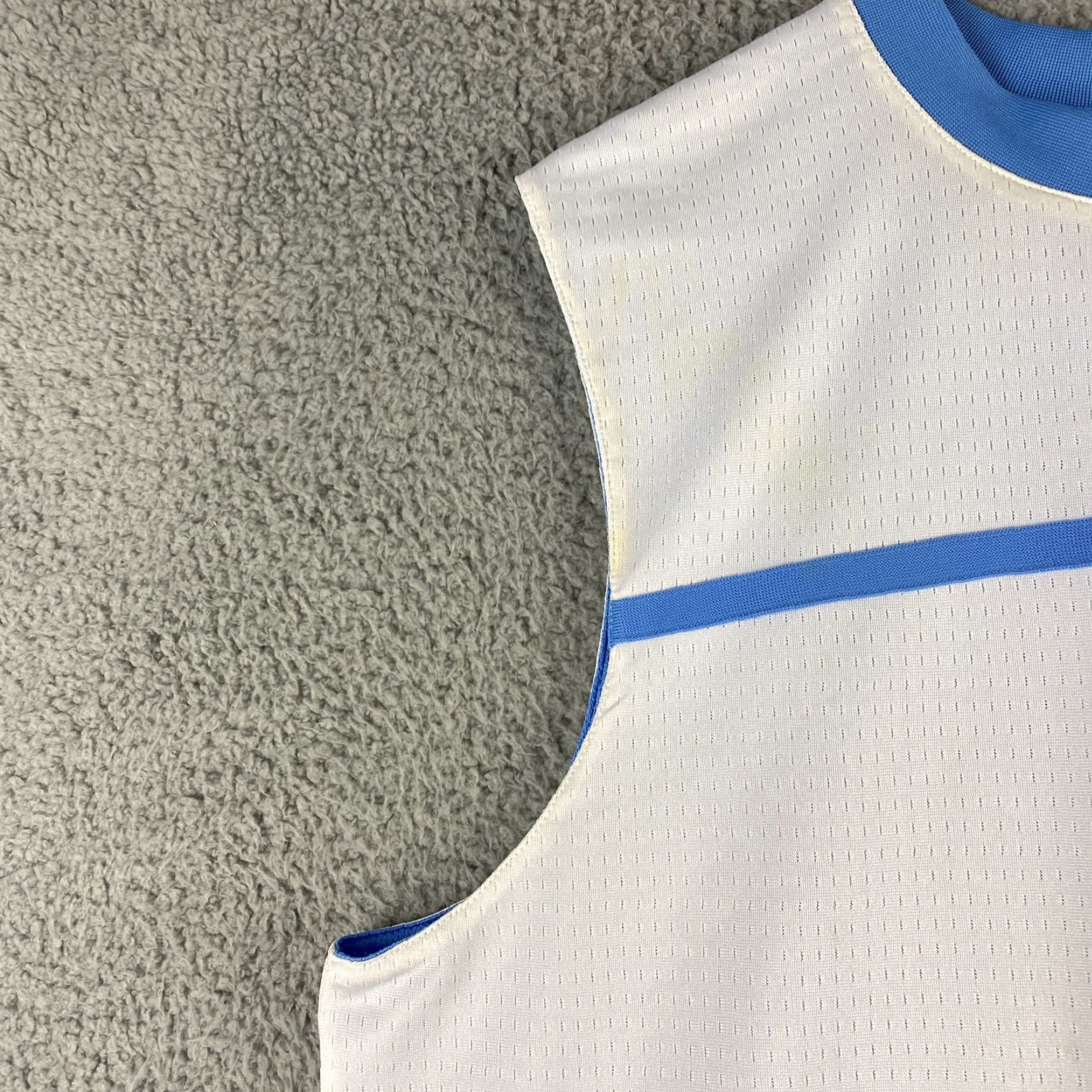Nike Nike Men's Team Jersey Basketball Sleeveless Tank Shirt Reversible Blue /49-6 L Size 44-? Size US L / EU 52-54 / 3 - 3 Thumbnail
