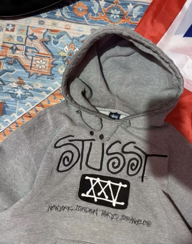 Stussy Stussy vintage hoodie 90s Size US XL / EU 56 / 4 - 2 Thumbnail