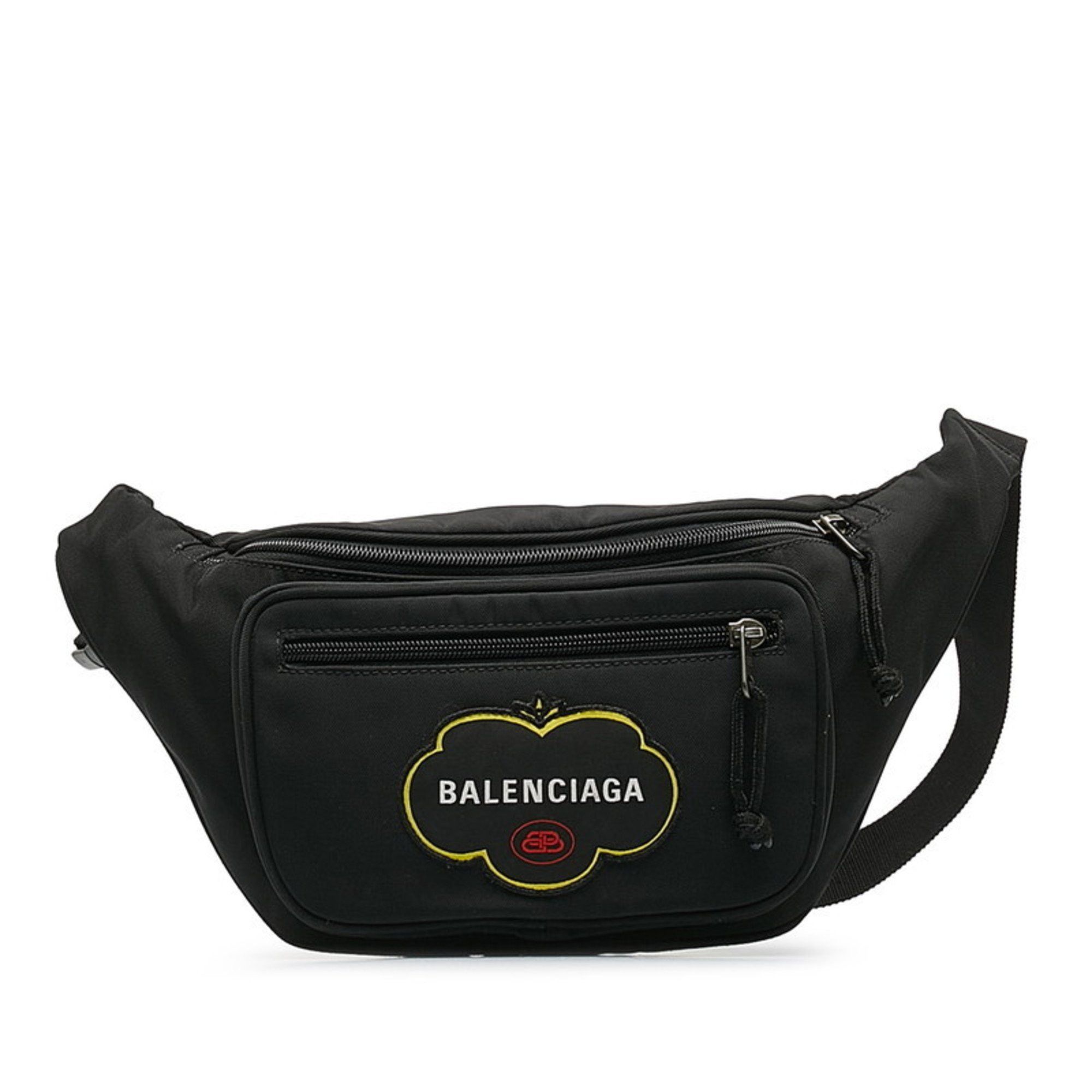 image of Balenciaga Body Bag Waist 482389 Black Nylon Ladies Balenciaga, Women's