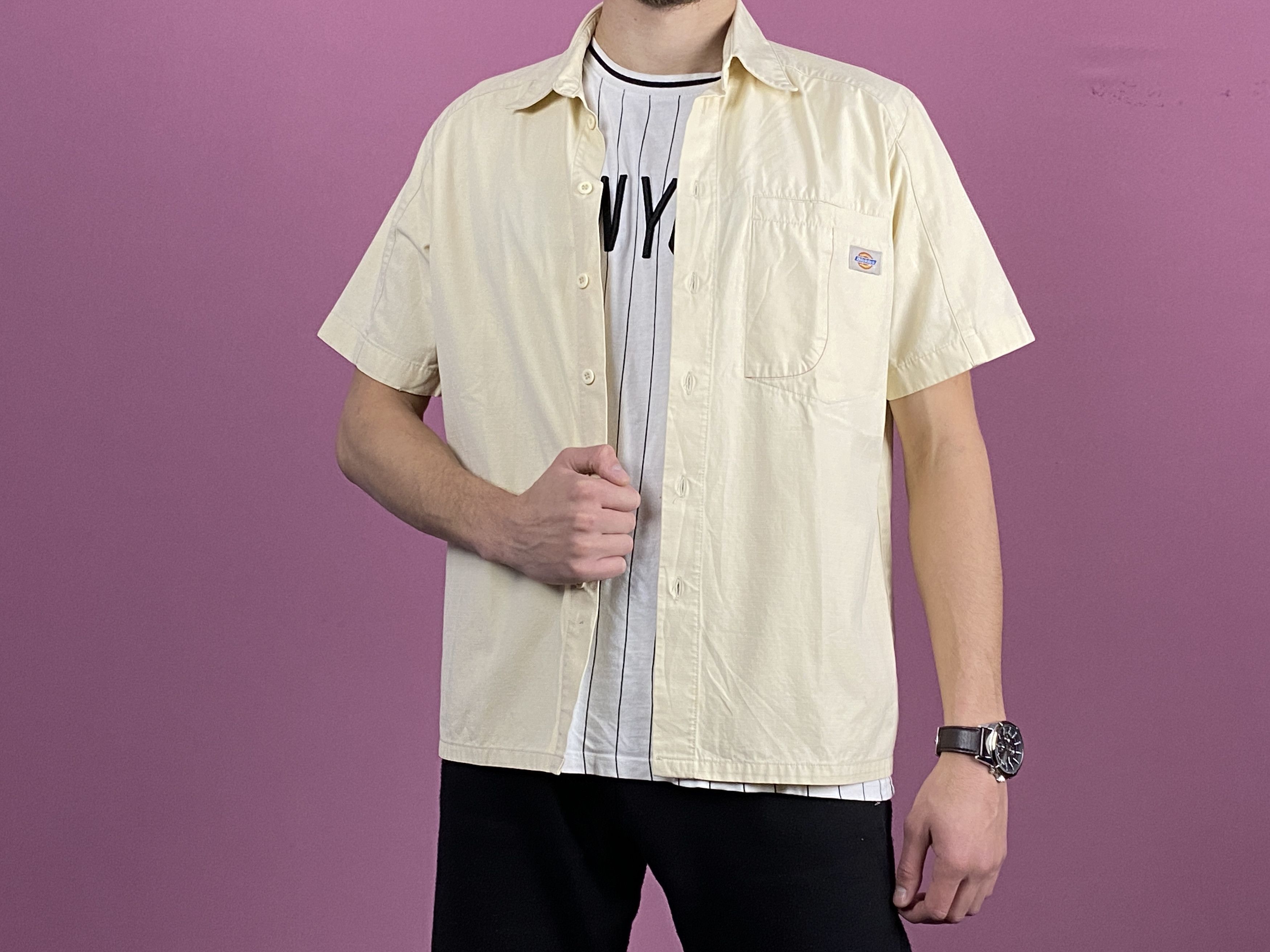 Dickies Dickies Men's Short Sleeve Shirt - L Size US L / EU 52-54 / 3 - 4 Thumbnail