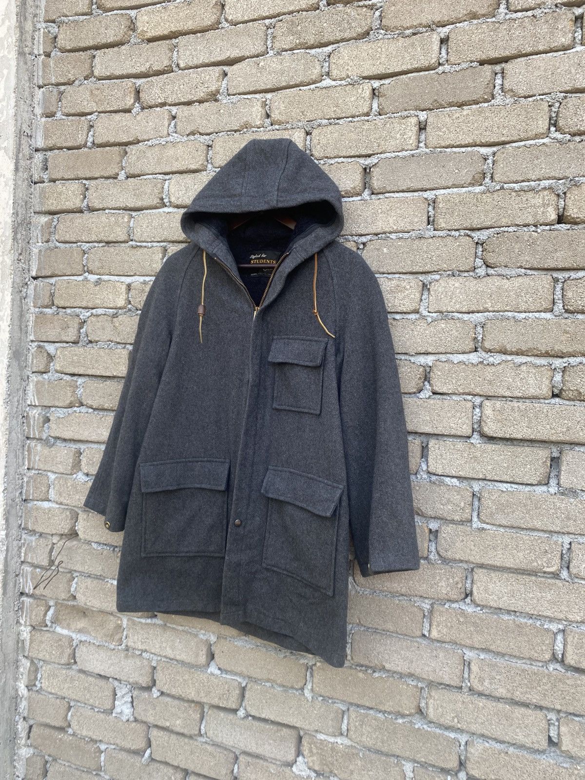 Sears Vintage Sears Roebuck & Co Wool Jacket With Hoodie Size US M / EU 48-50 / 2 - 3 Thumbnail