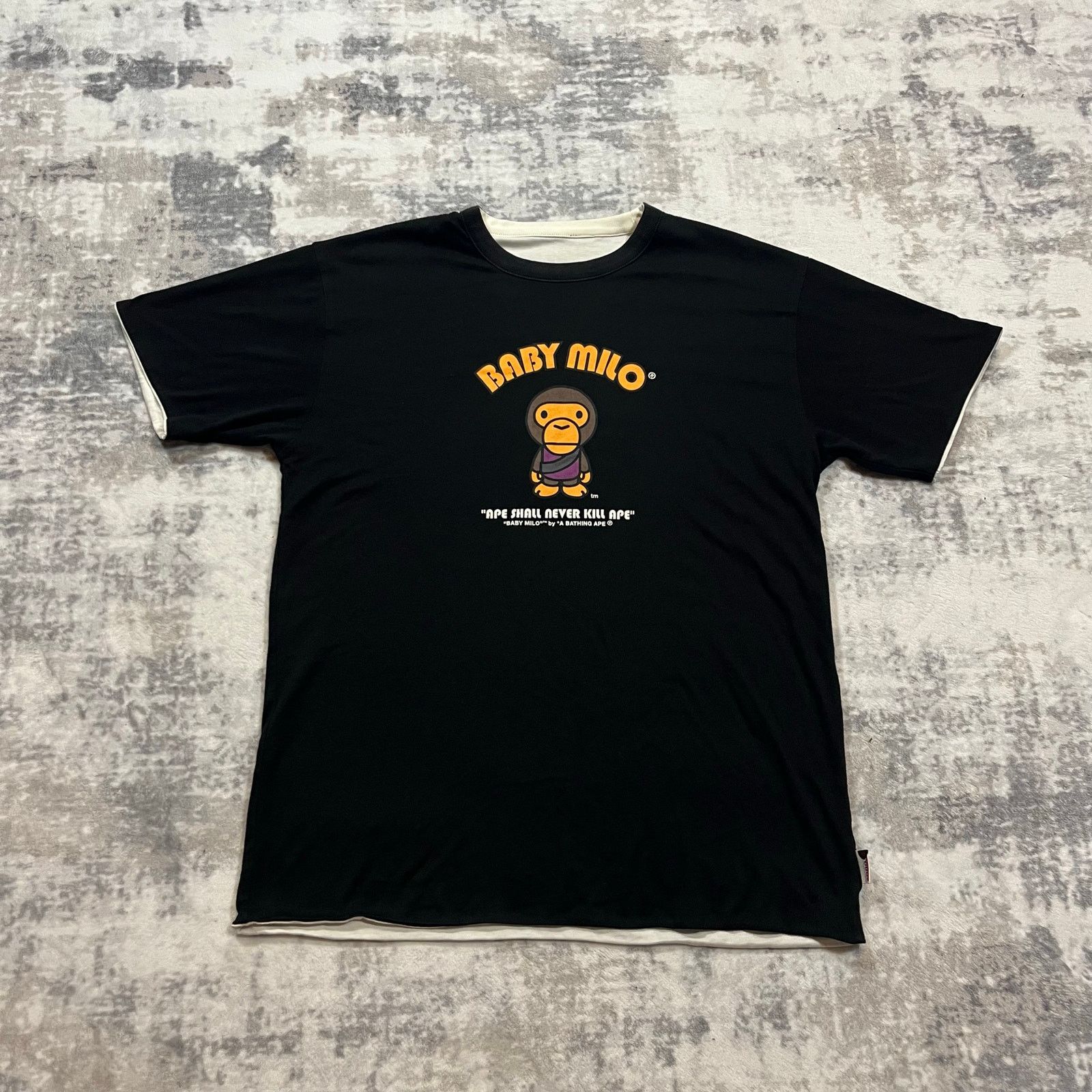 Bape × Nigo Authentic Bape 2000's Baby Milo Reversible Tee XL Size US XL / EU 56 / 4 - 4 Thumbnail