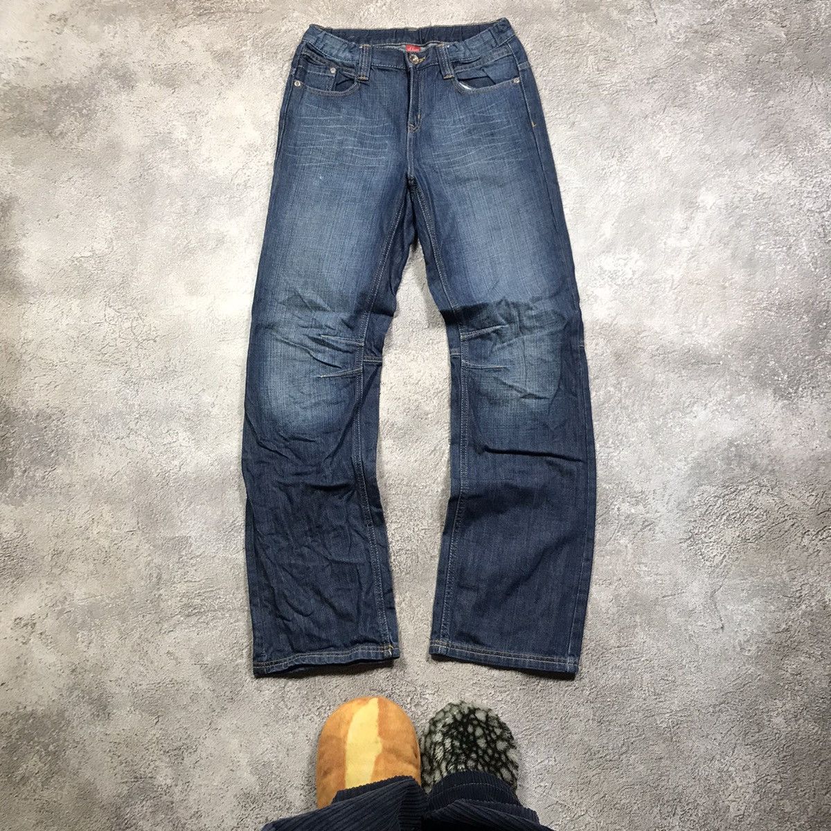 Vintage Vintage Y2K Distressed Baggy Jeans Grunge Skate Graphic 26 Size 26" / US 2 / IT 38 - 1 Thumbnail