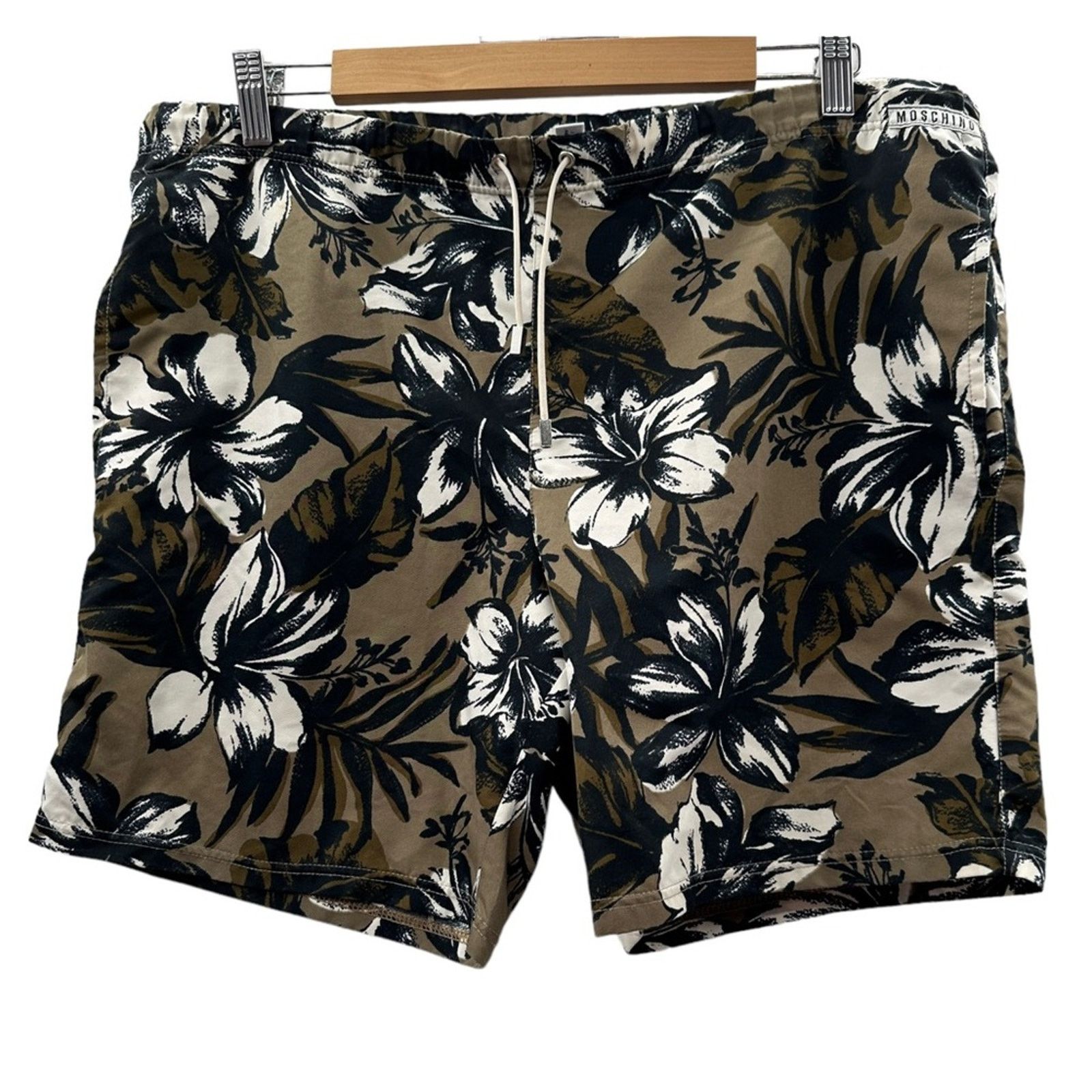 Moschino Moschino Mare Multicolor Hawaiian Floral Swim Trunks Size 48 Size US 32 / EU 48 - 1 Thumbnail