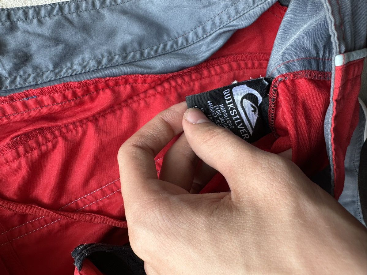 Quiksilver 🚨Vintage Quiksilver Shorts Big Logo Y2K Style 90s Surfing Size US 32 / EU 48 - 10 Thumbnail