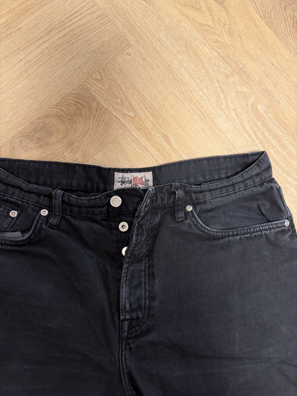 Stussy BIG OL' JEAN WASHED CANVAS Size US 32 / EU 48 - 2 Thumbnail