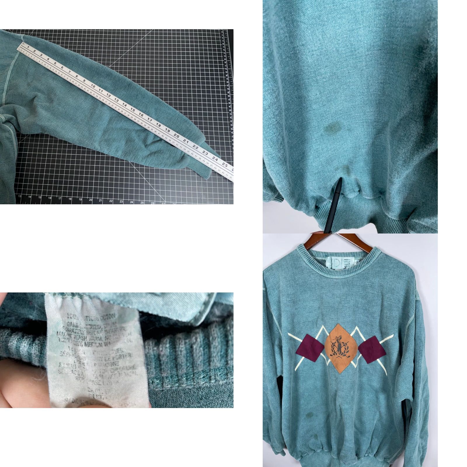 Vintage VINTAGE DSI Golf Sweatshirt Adult XL Green Crewneck Pullover Heavyweight 90s Retro Sports Men Size US XL / EU 56 / 4 - 8 Thumbnail