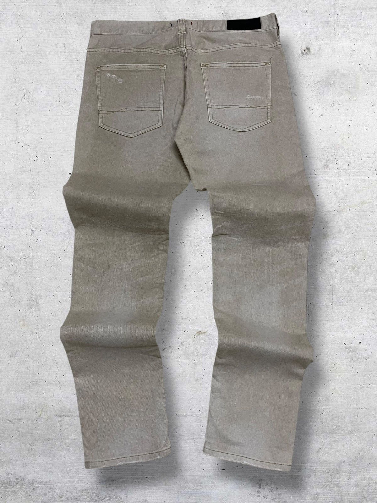 Japanese Brand VINTAGE BAYFLOW 1990S JAPAN DESIGNER RIPPED RARE STYLE DENIM Size US 32 / EU 48 - 8 Thumbnail