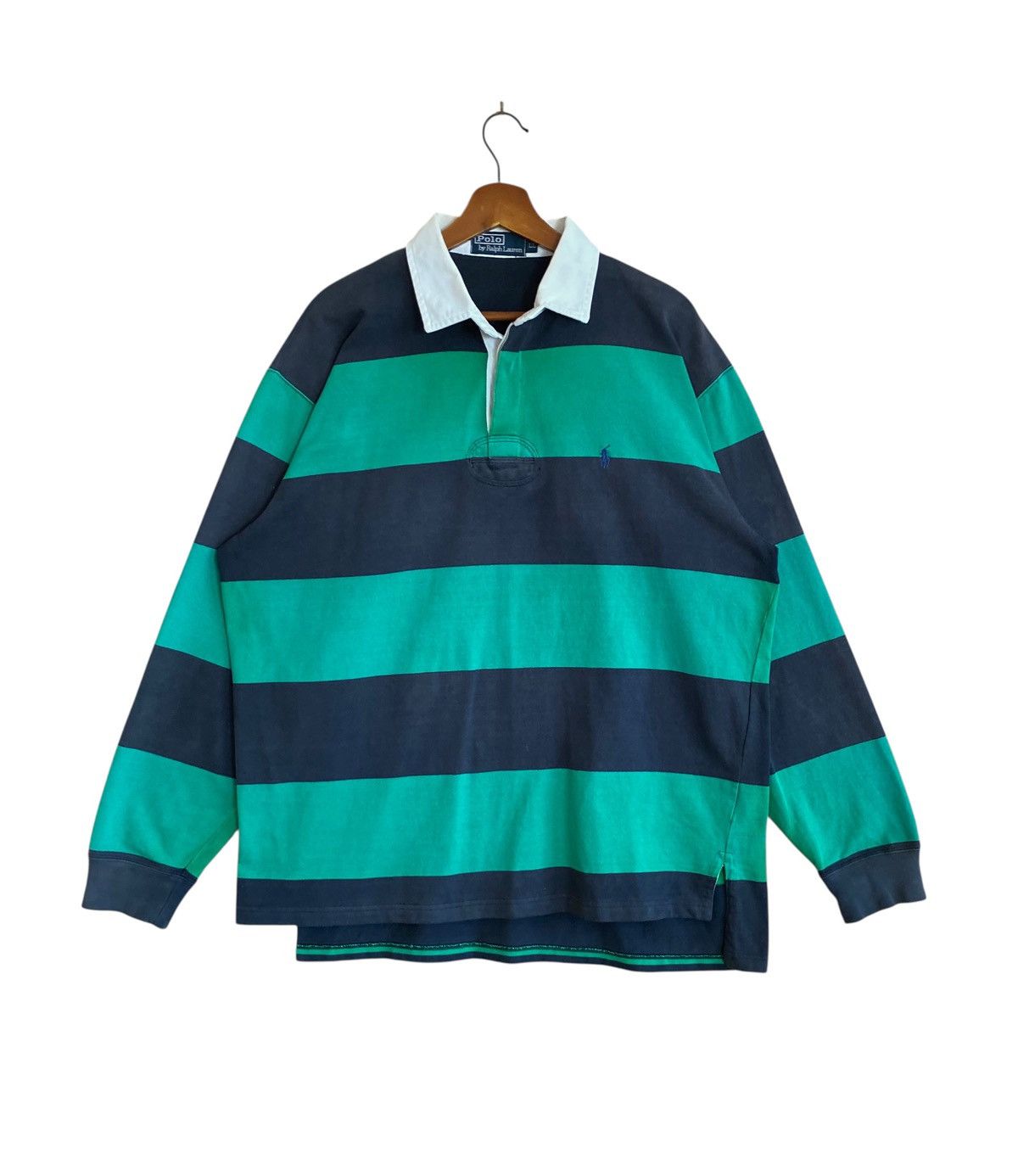 Polo Ralph Lauren 1992 original polo stadium rugby shirt | Grailed